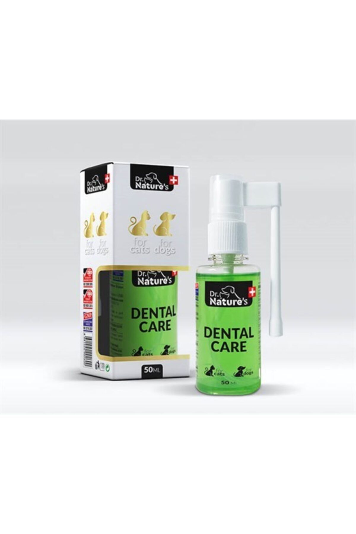 Dr. Nature's Dental Care (kediler Ve Köpekler Için Ağız Bakım Spreyi) 50 Ml