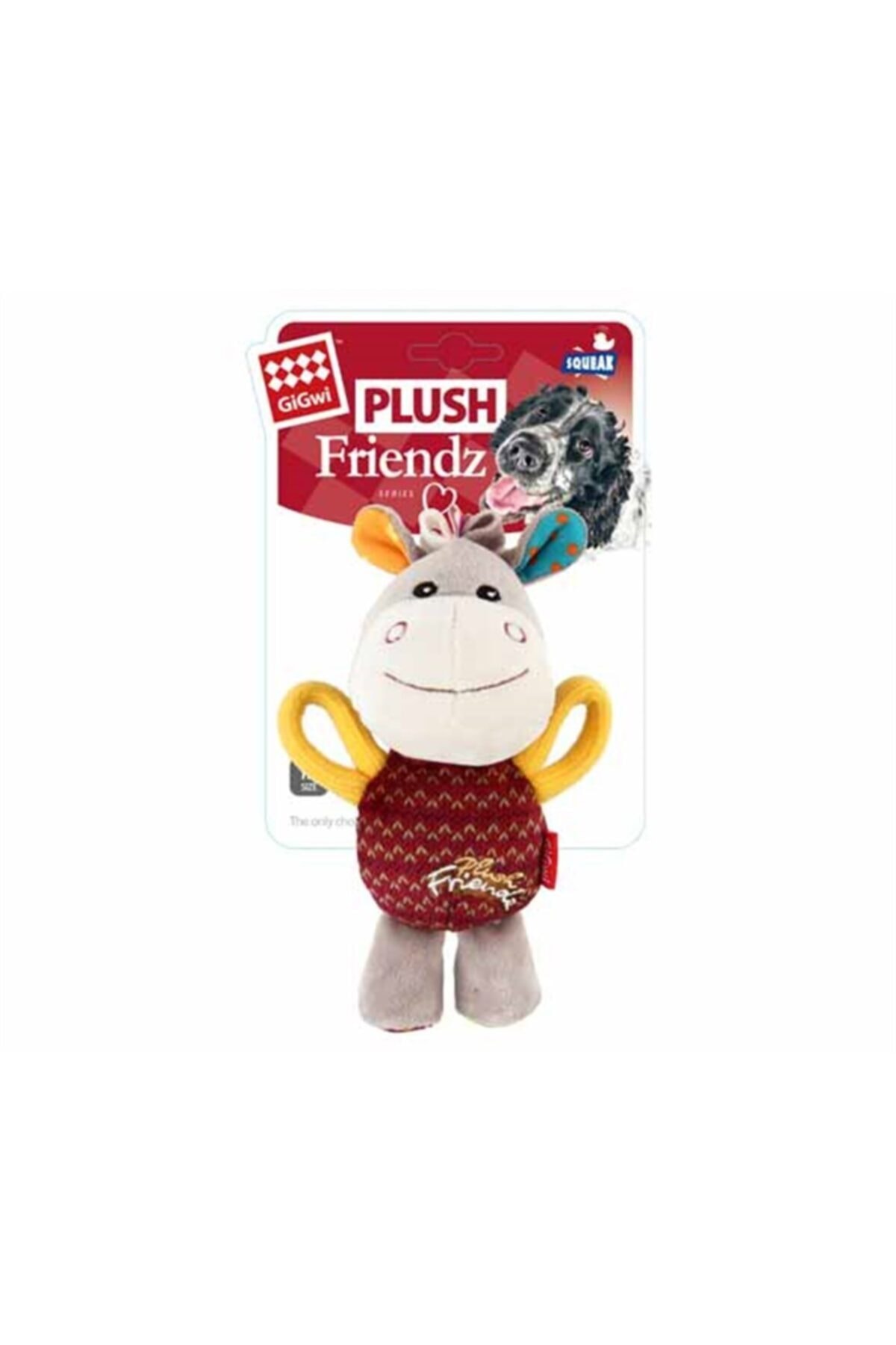 Gigwi 6284 Plush Friendz Sesli Eşek Peluş Köpek Oyuncagı
