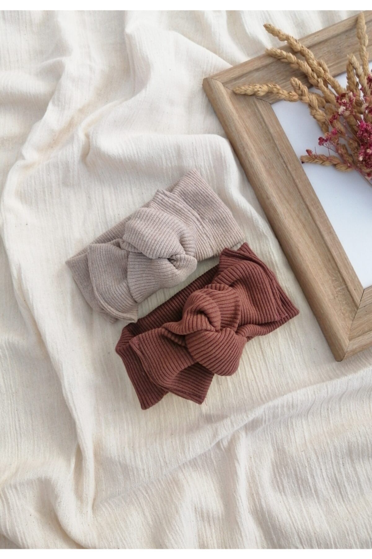 emelmabel Kız Çocuk ve  Bebek Ribana Bandana Seti