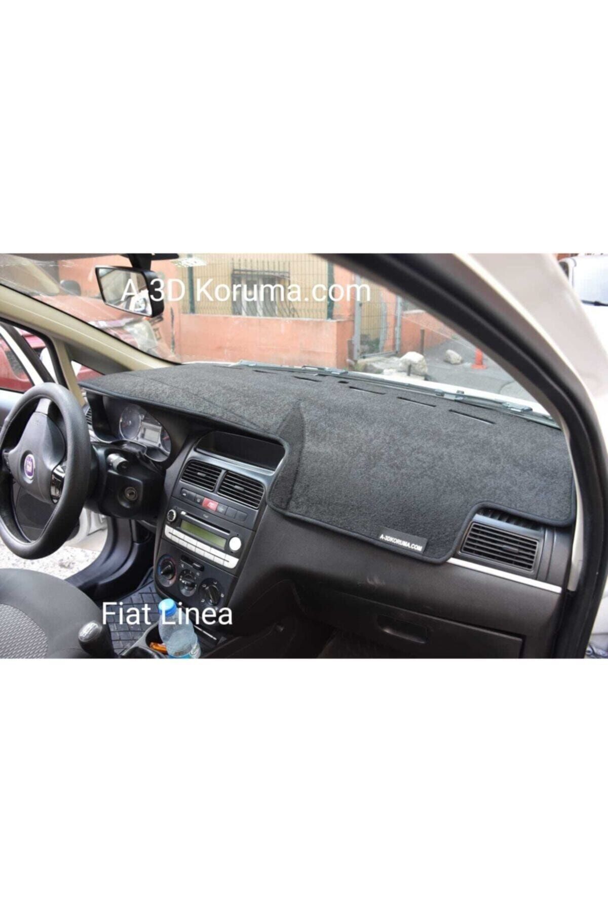 apricot garden Fiat Linea Torpido Koruması Siyah 2007-2015 Modellerine Uygun