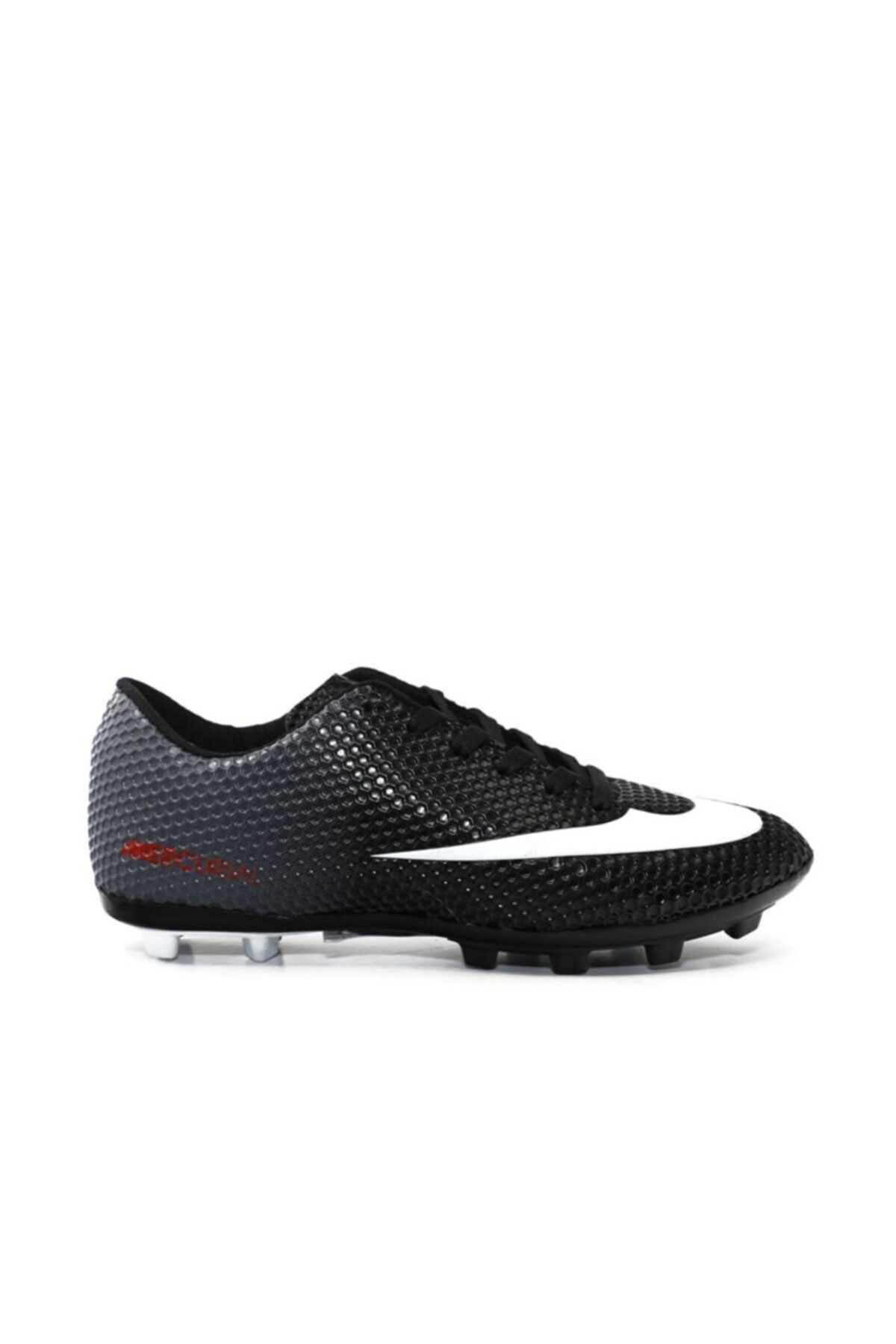 Walked Erkek Siyah Krampon  Futbol Ayakkabı S708