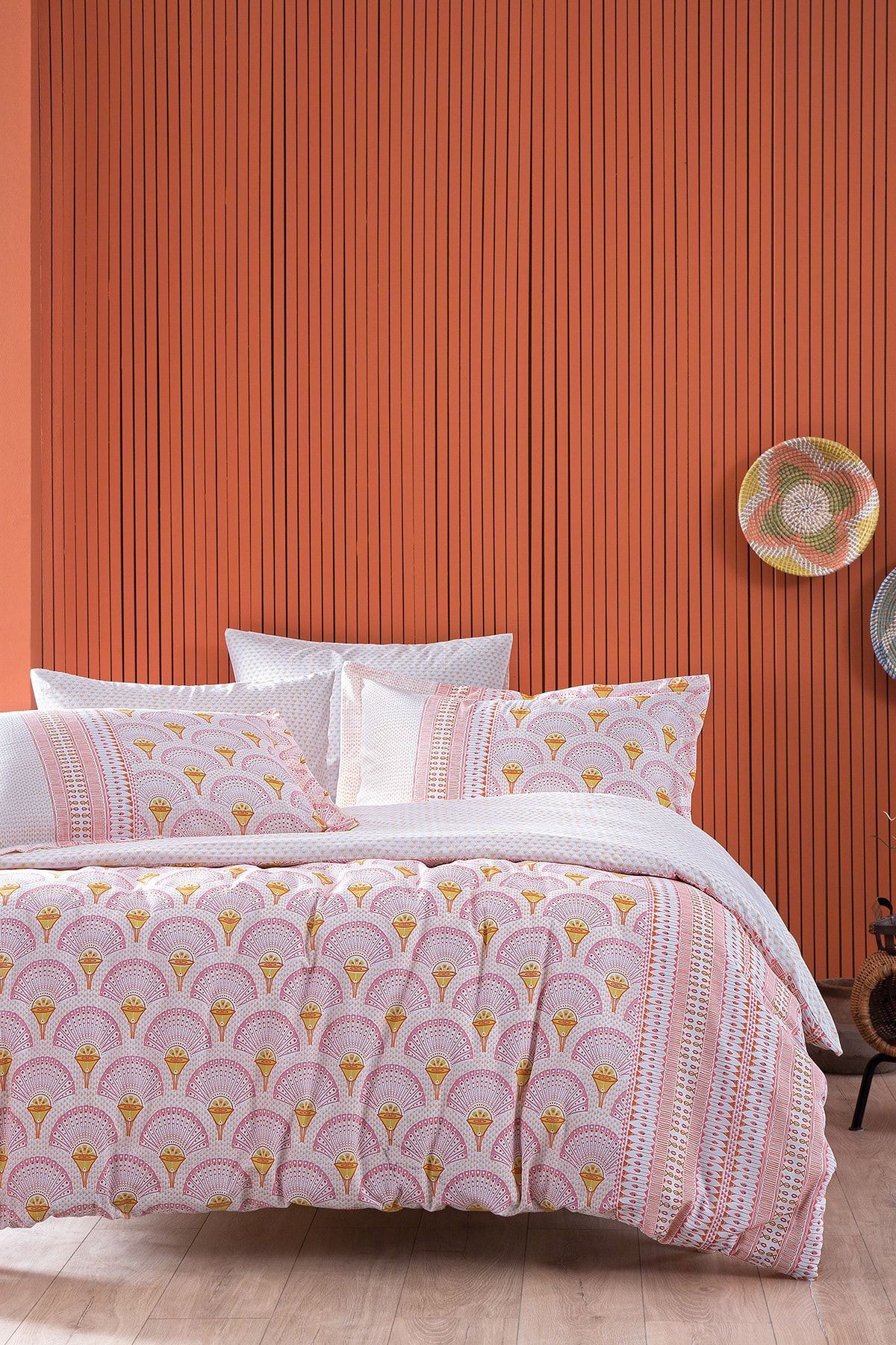 Yataş Bedding Soleil Ranforce Tek Kişilik Nevresim Seti - Pembe
