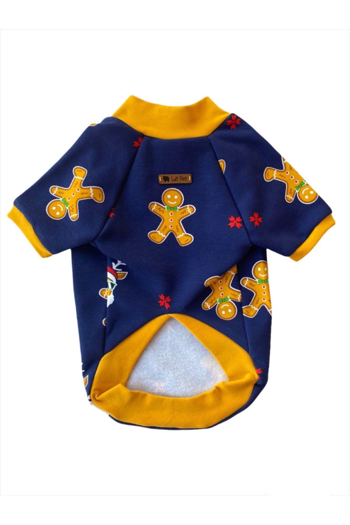 Luli Pet Gingerbread Polarlı Kedi Köpek Sweatshirt