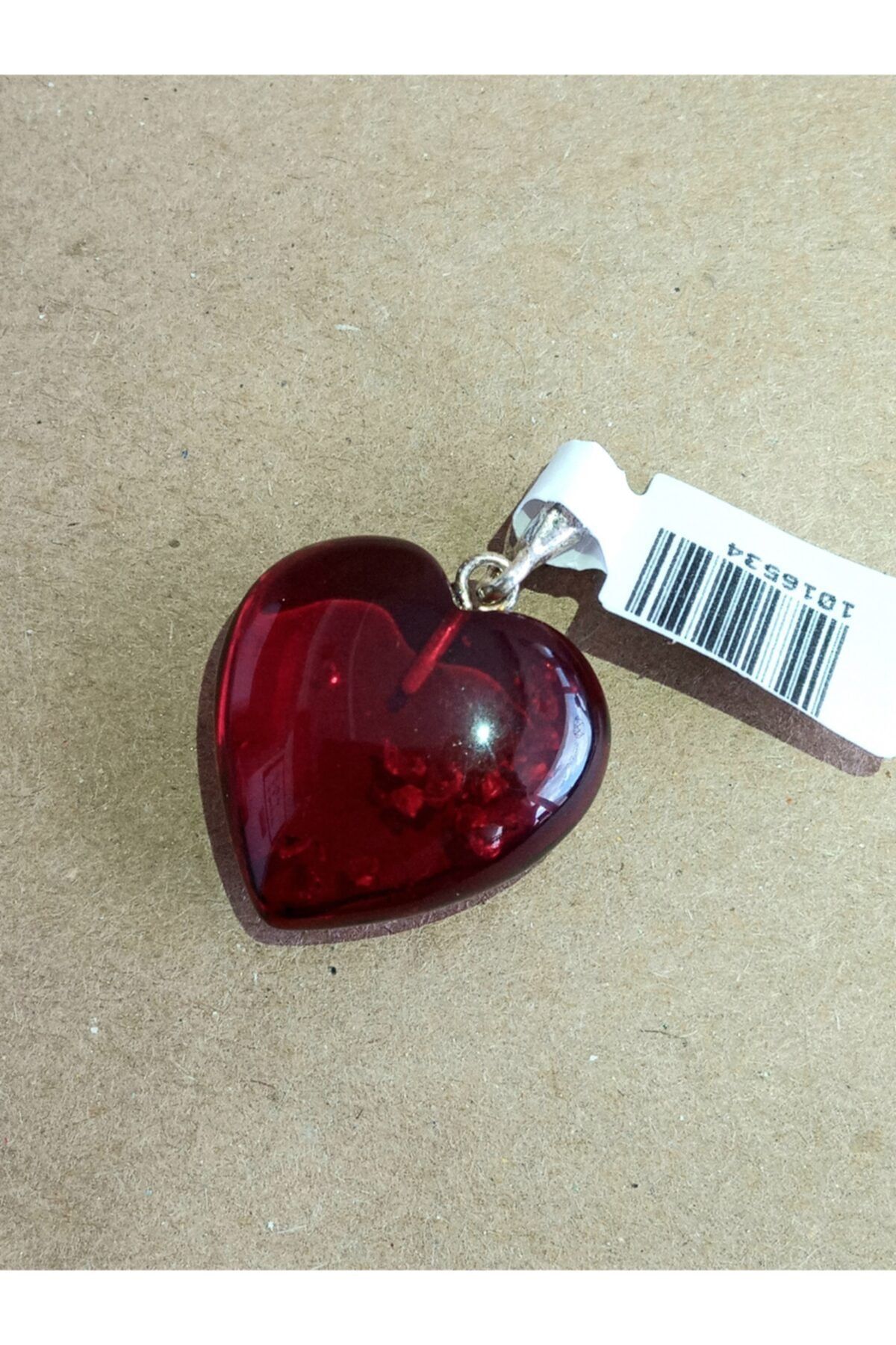 Amber by Mazukna Yakut Karayip Damla Kehribar Kolye Ucu