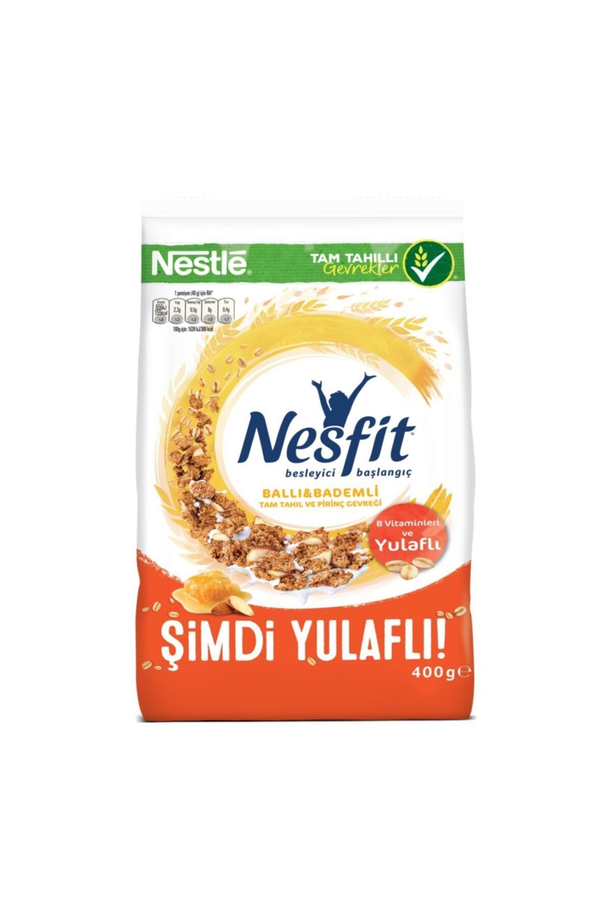 Nesfit Nestle Ballı Bademli Gevrek 400 Gr