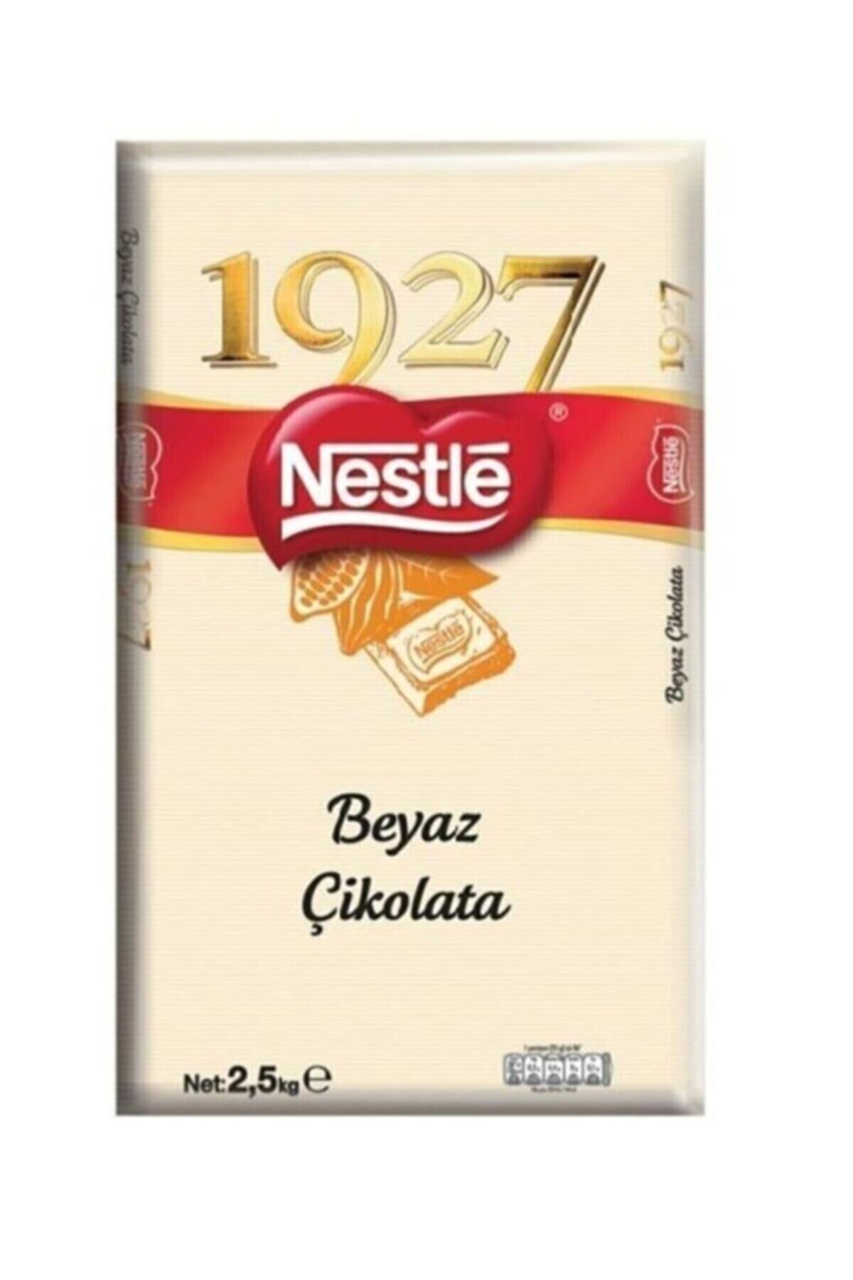 Nestle 1927 Beyaz Çikolata Kuvertur 2.5 Kg