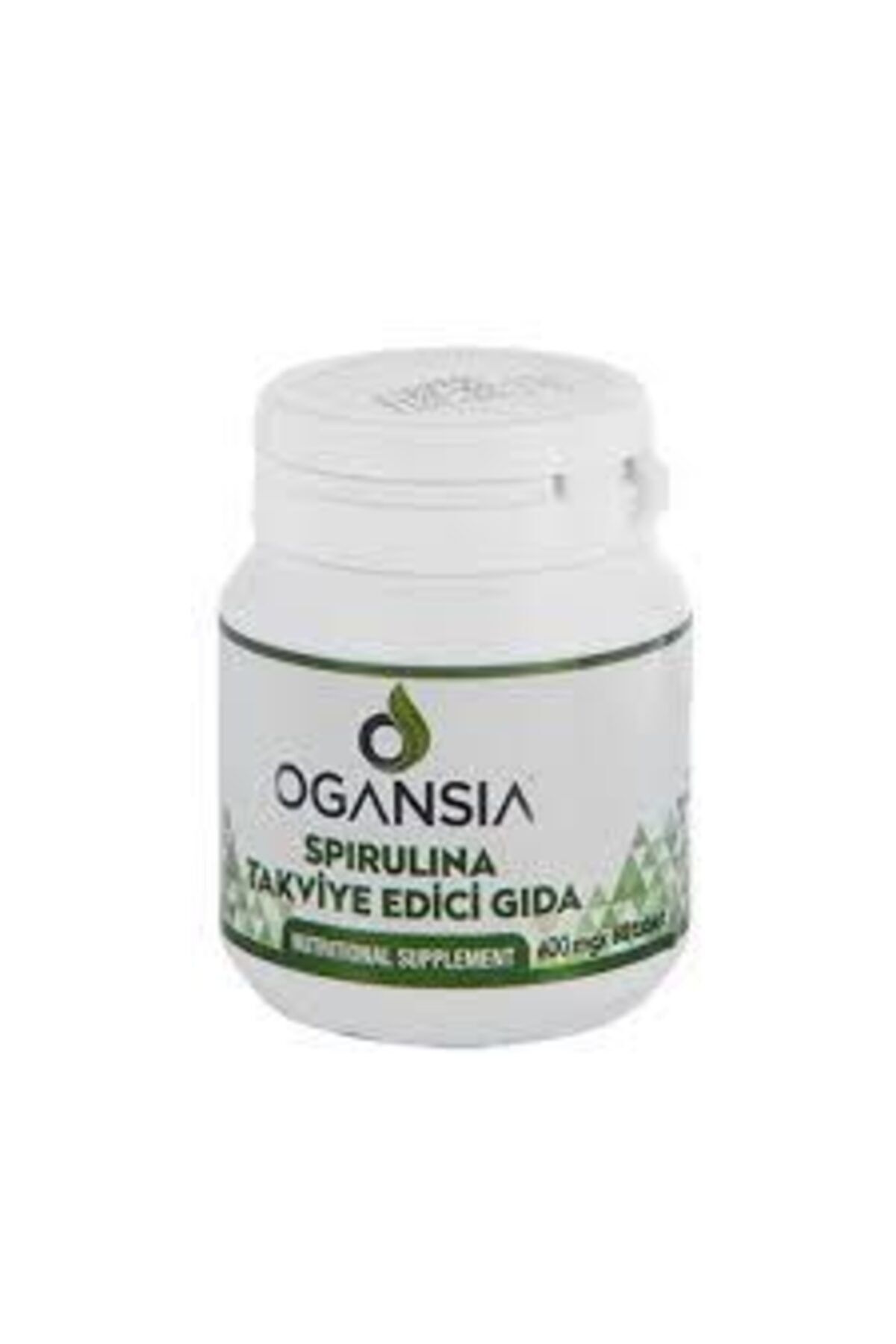 OGANSIA Spirulina Tablet Takviye Edici Gıda 60 Tablet
