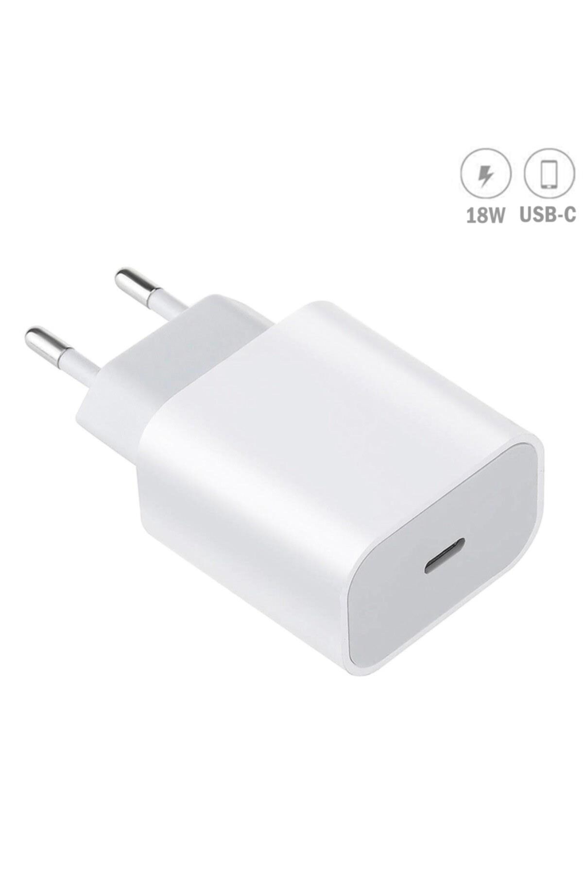 HİQONİC Iphone 7 8 X 11 12 Uyumlu Yeni Nesil Type-c Girişli Şarj Aleti Adaptörü Hızlı Şarj Cihazı Adaptör