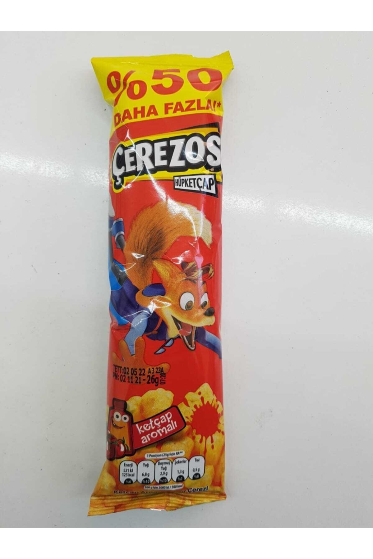 Çerezos Hüpketçap 26 G X 15