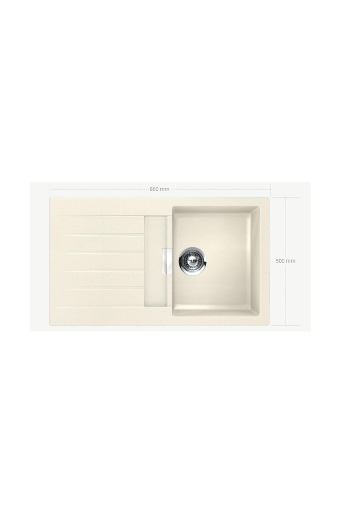 Schock Signus D100 Magnolia Bej Granit Evye