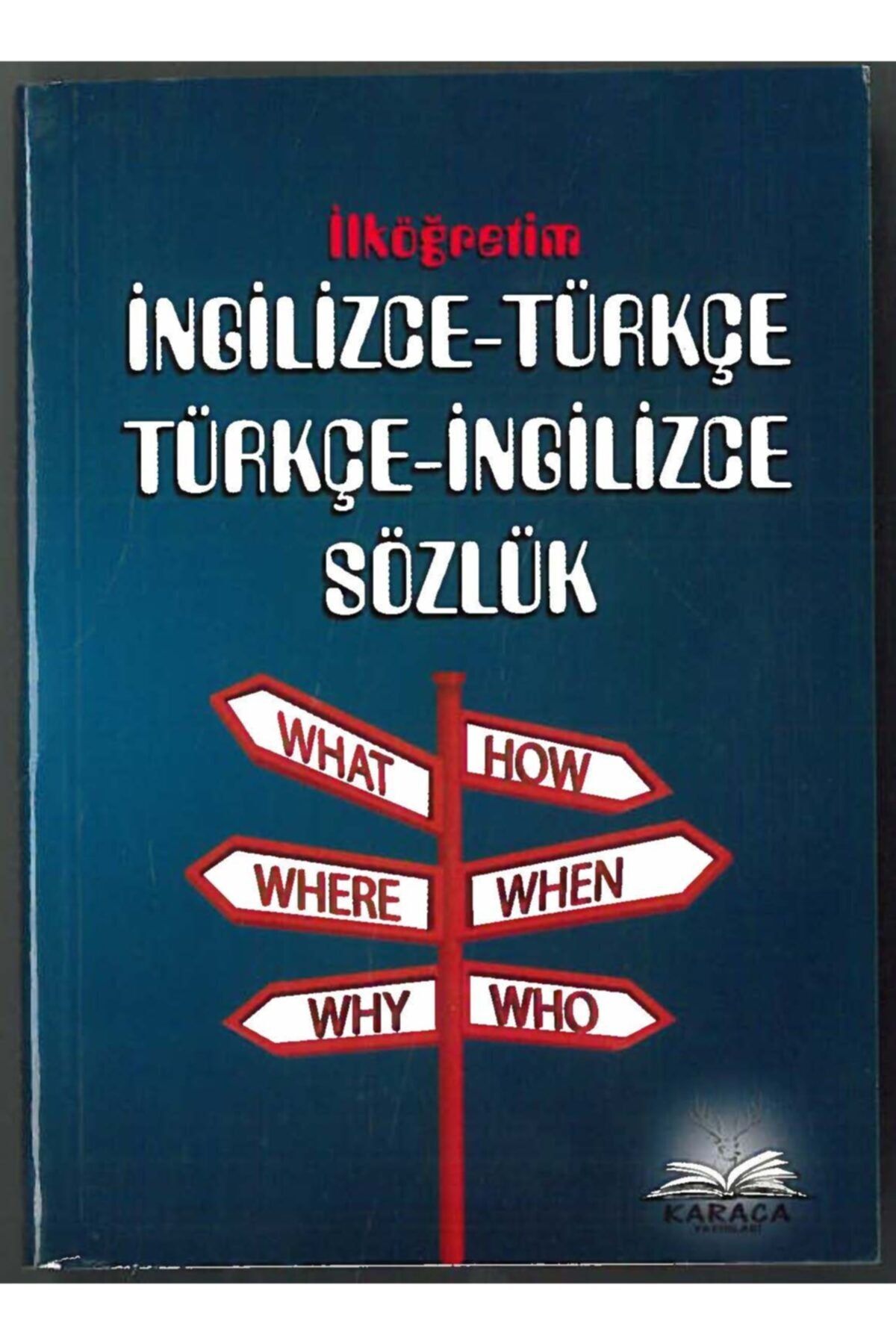 Karaca Yayınları Ilköğretim Ingilizce-türkçe Sözlük 320 Sayfa Tdk Değişikliklerine Uygun