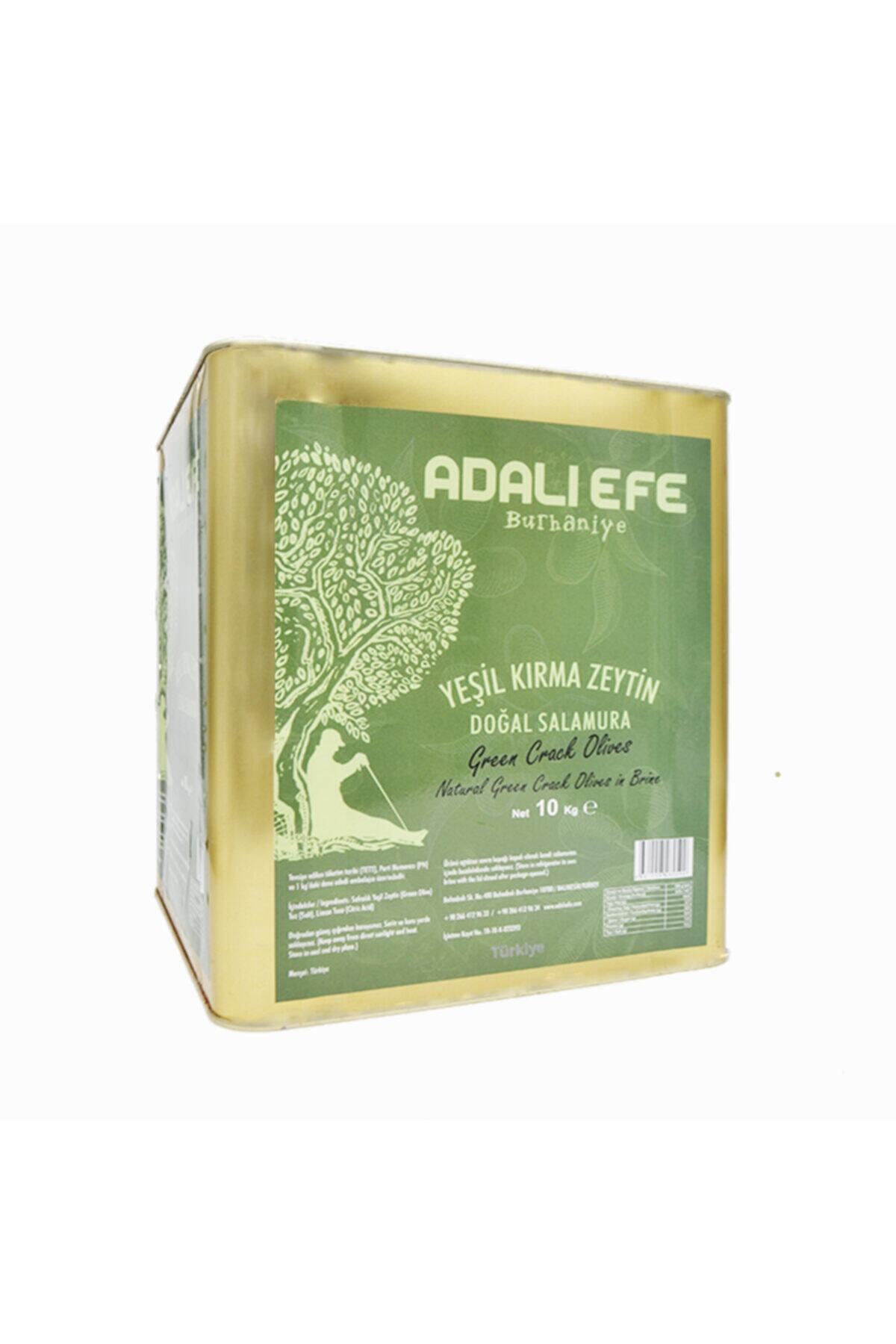 ADALIEFE Yeşil Kırma Zeytin 10 kg