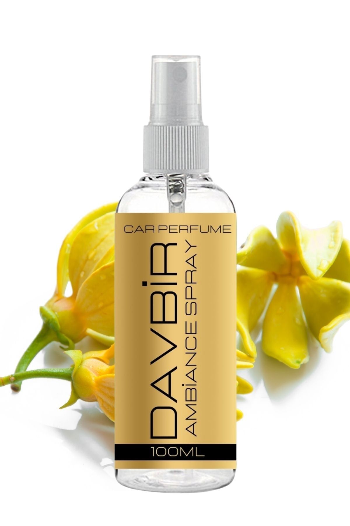 Davbir Ylang Ylang Doğal Oda Ve Araba Kokusu Sprey Oto Parfüm Güçlü Formül 100 ml