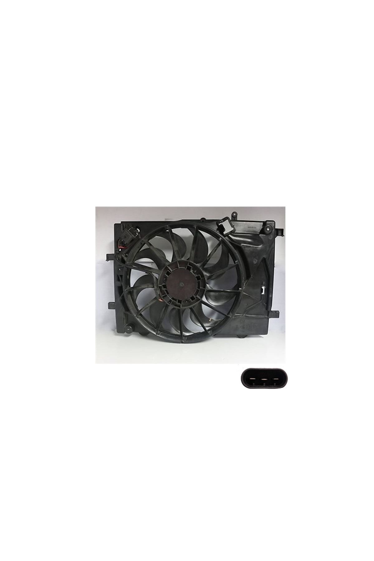 ORPA OTOMOTİV Radyatör Fan Motor Ve Davlumbazı Komple Aveo T300 3fişli Rezistanslı 11-14 -veka-