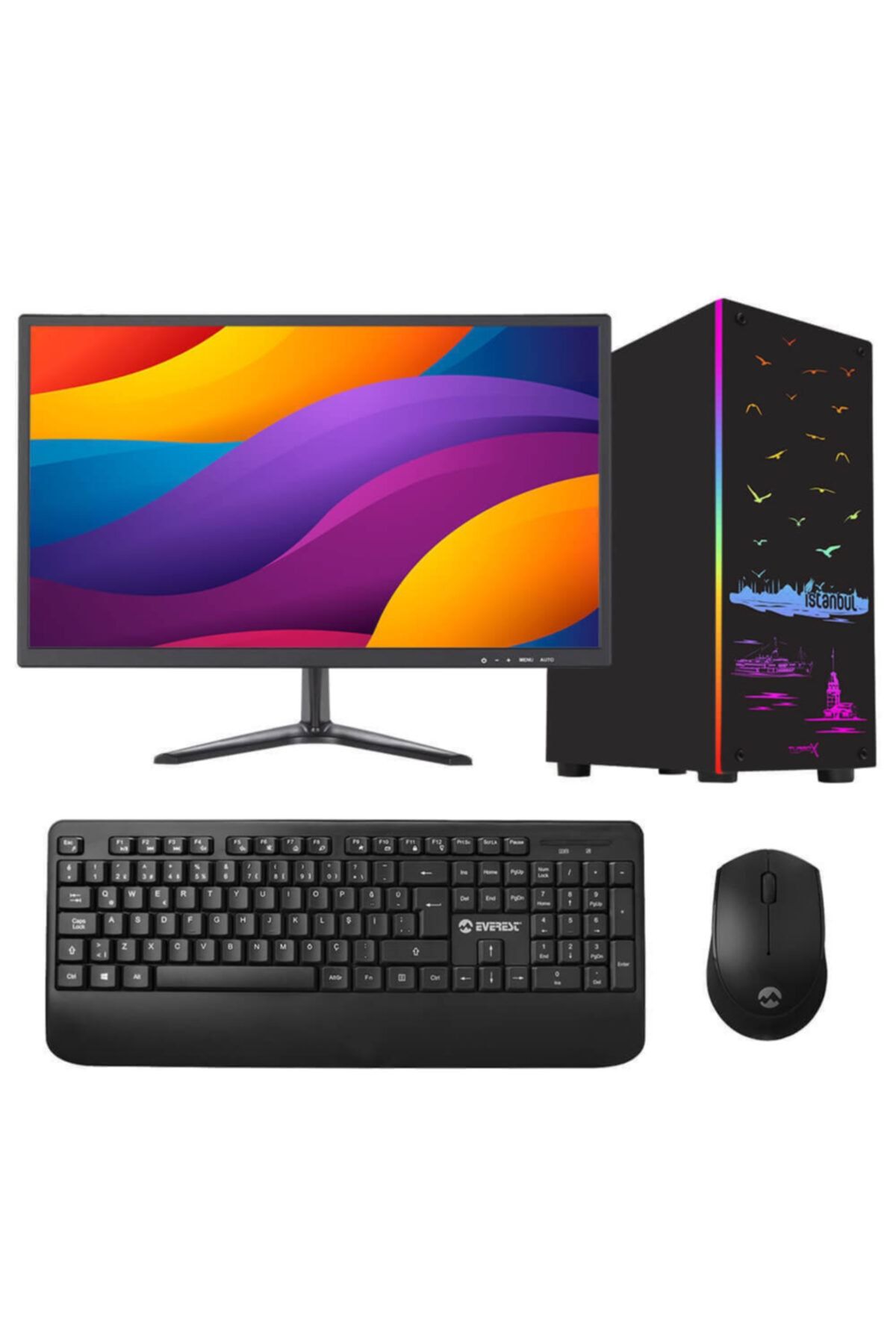 TURBOX Tx1094 I3 530 8gb Ram 128gb Ssd 20'' Monitör Masaüstü Ofis Bilgisayarı