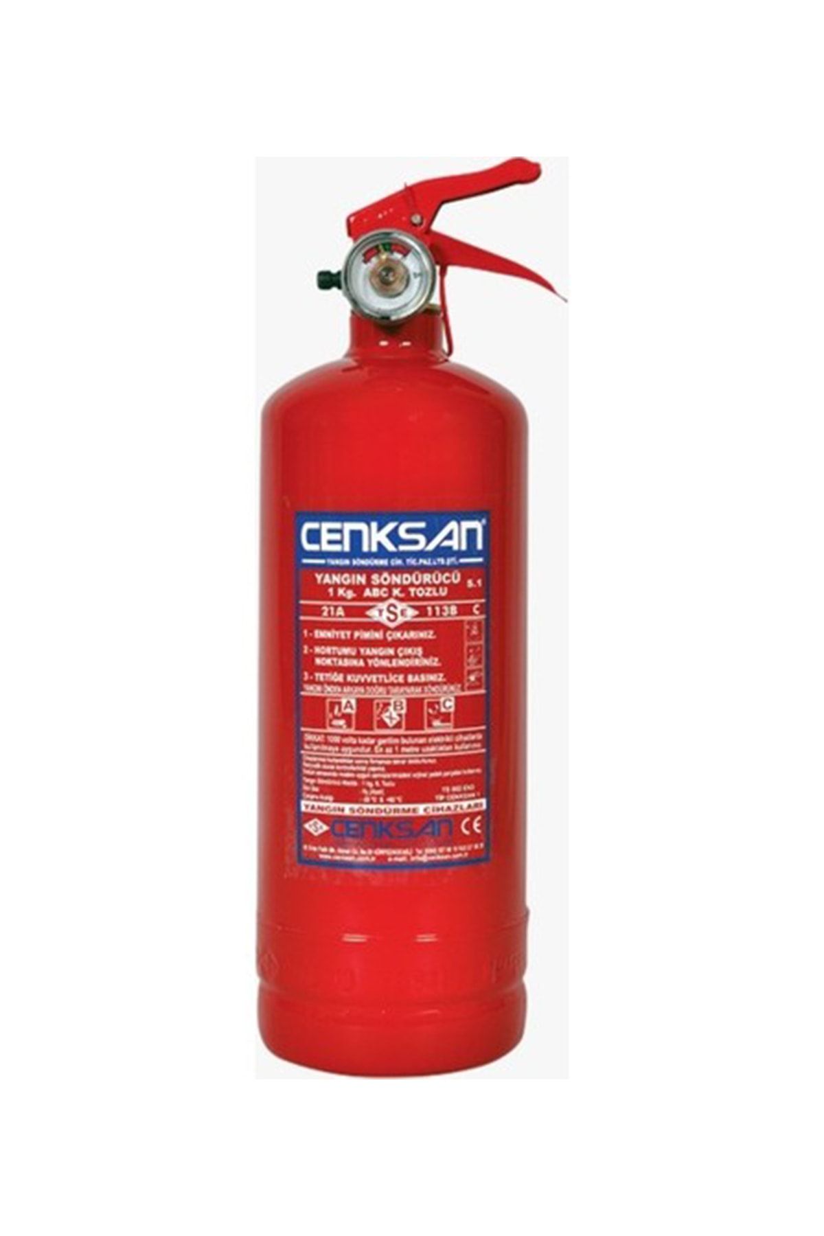 CENKSAN Yangın Söndürücü Abc Tozlu 1 Kg
