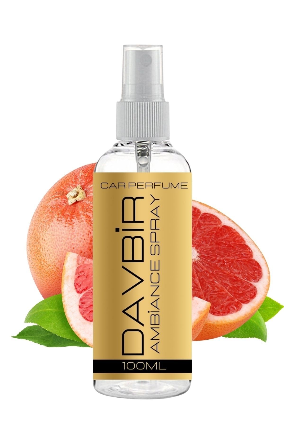 Davbir Greyfurt Doğal Oda Ve Araba Kokusu Sprey Oto Parfüm, Güçlü Formül 100ml