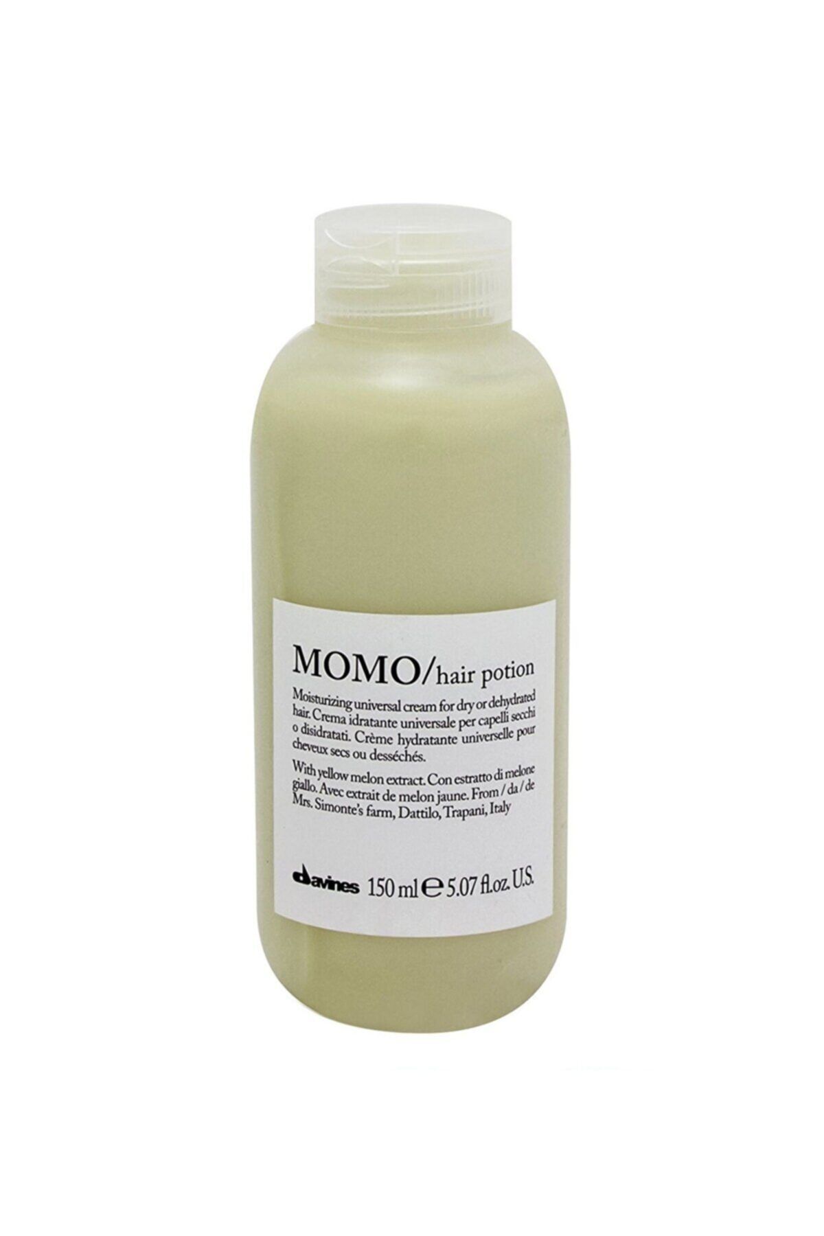 Davines Momo Hair Potion Nemlendirici Yumuşaklık Kazandıran Durulanmayan Krem 150ml