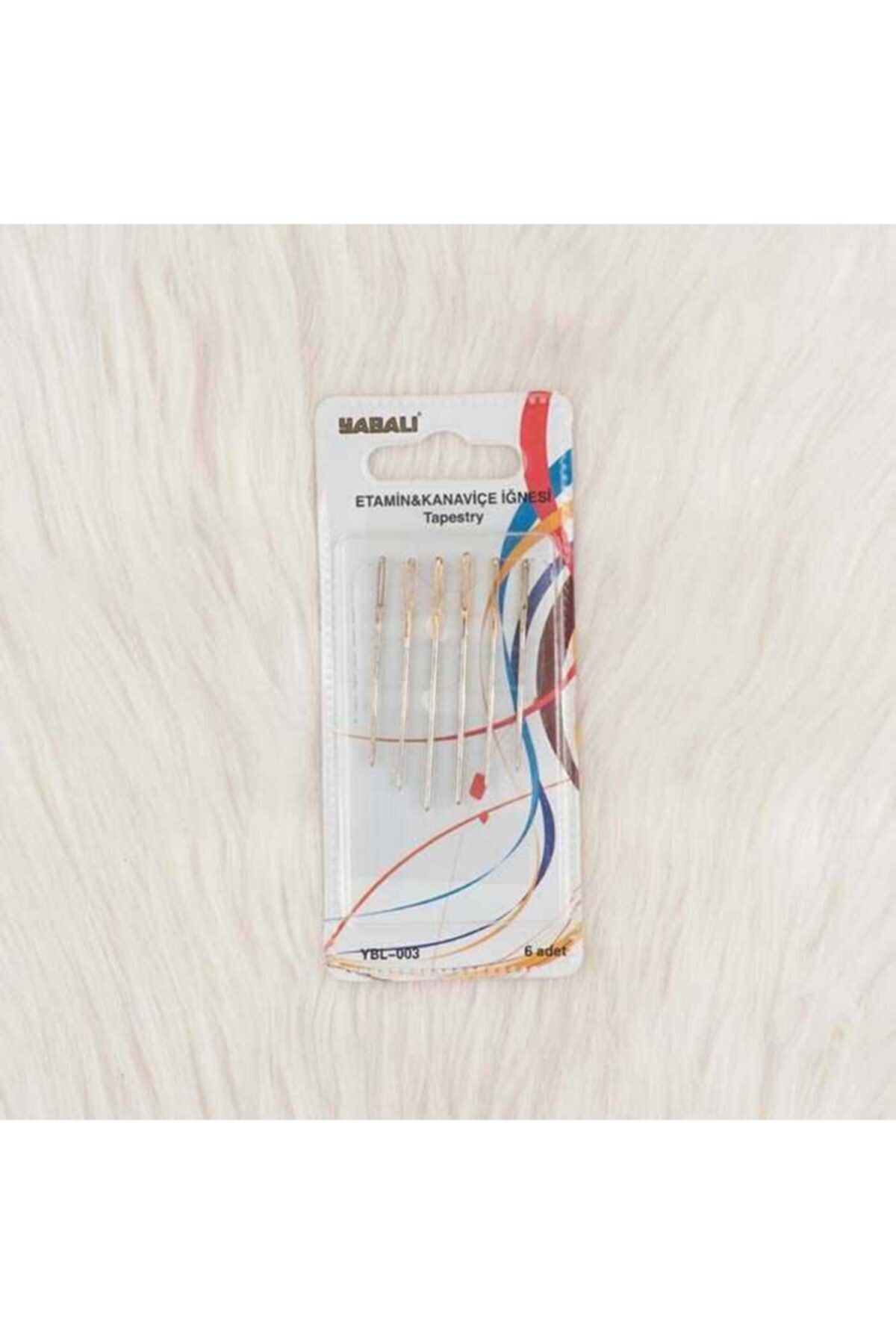 Yabalı Ybl-03 Etamin & Kanaviçe Iğnesi 6'lı Pk.