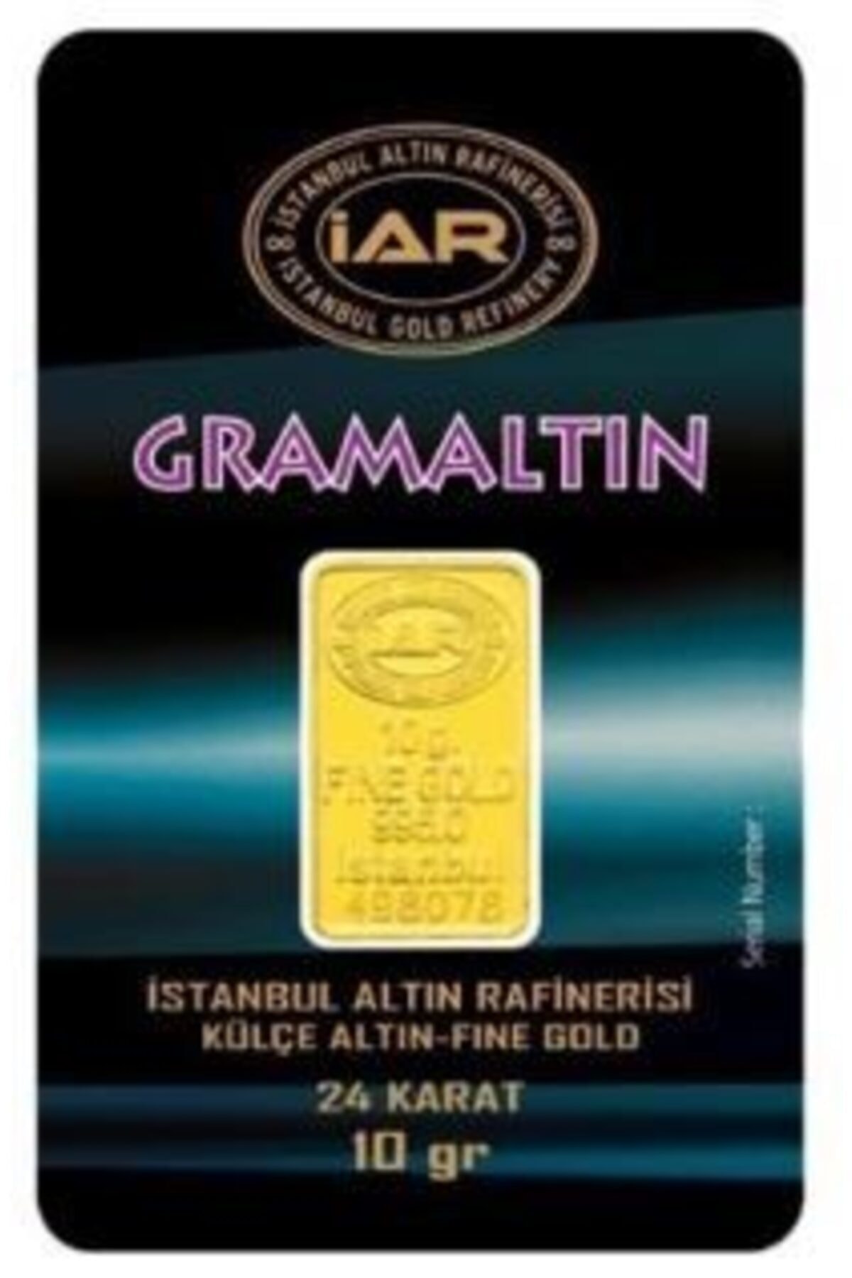 Uygun 10 Gram Altın 24 Ayar (iar Külçe Altın 10 Gr) + 1 Adet 0,11 Altın
