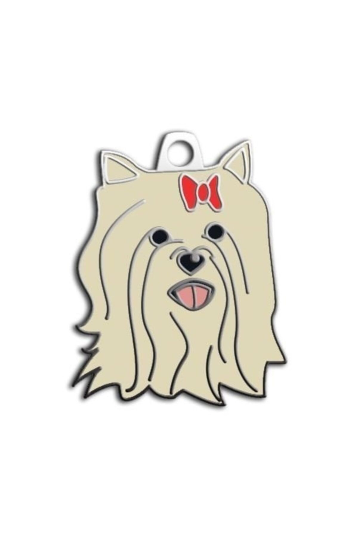 altın pati York Shire Terrier Köpek Künyesi