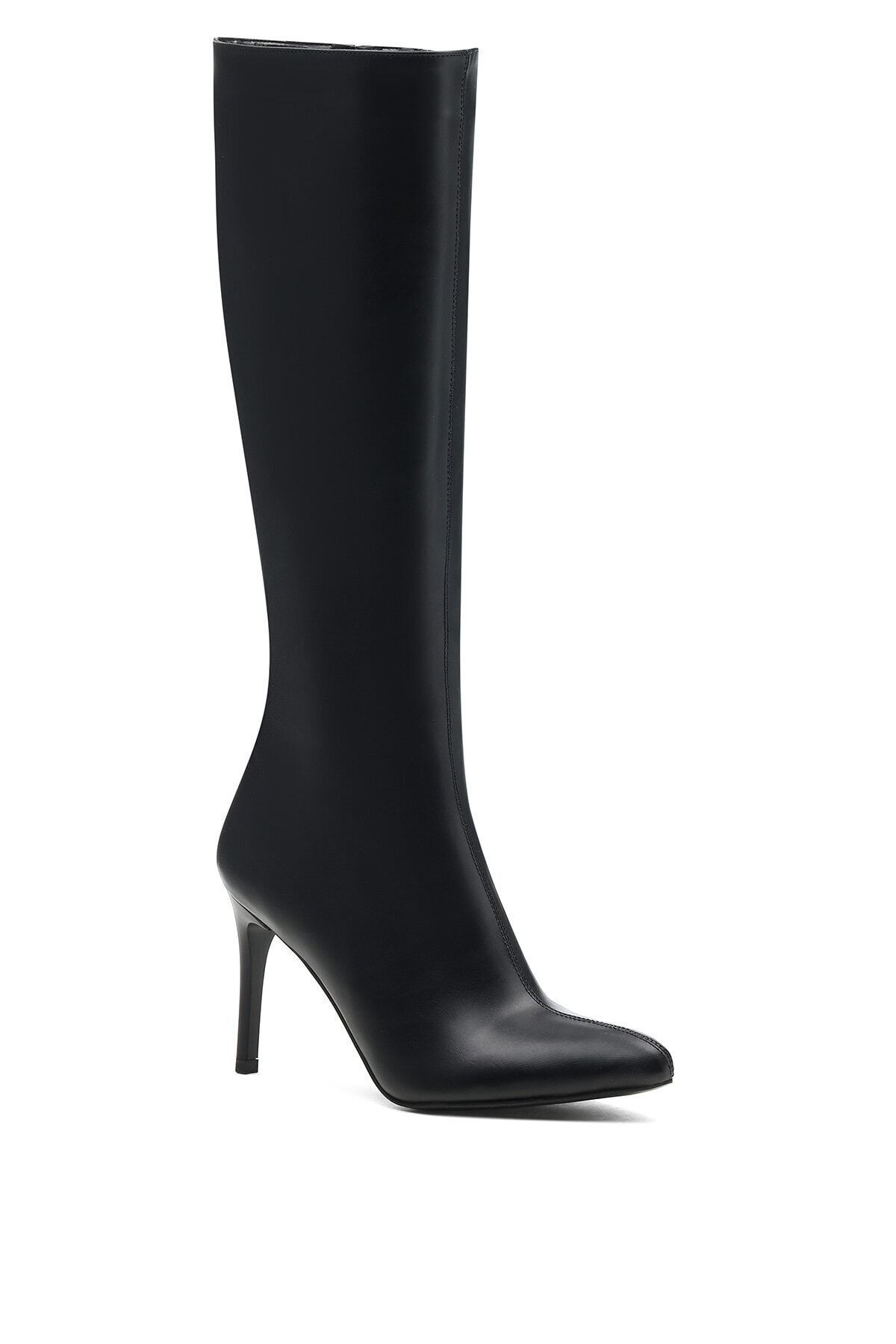 Nine West Tonek 1pr Siyah Kadın Topuklu Çizme