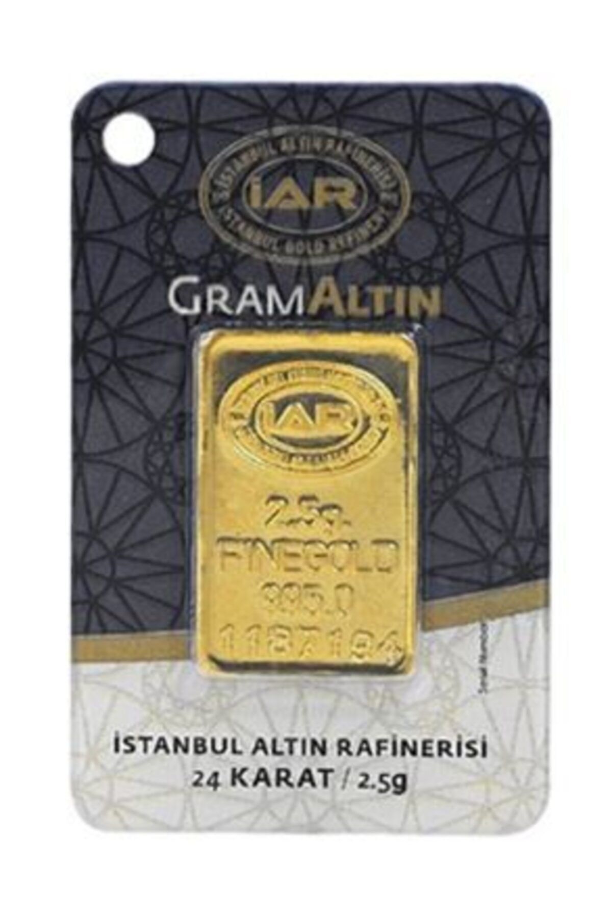 Uygun 2,5 gram Altın 24 Ayar İar 2,5 gr + 8 Gb Sandisk Flash Bellek
