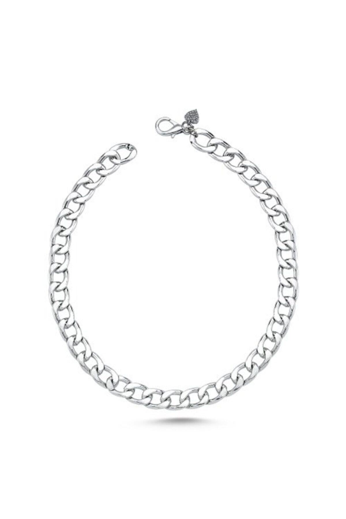 altın pati Thepassage Kedi Köpek Kolyesi - Silverxlarge - 70 Cm.