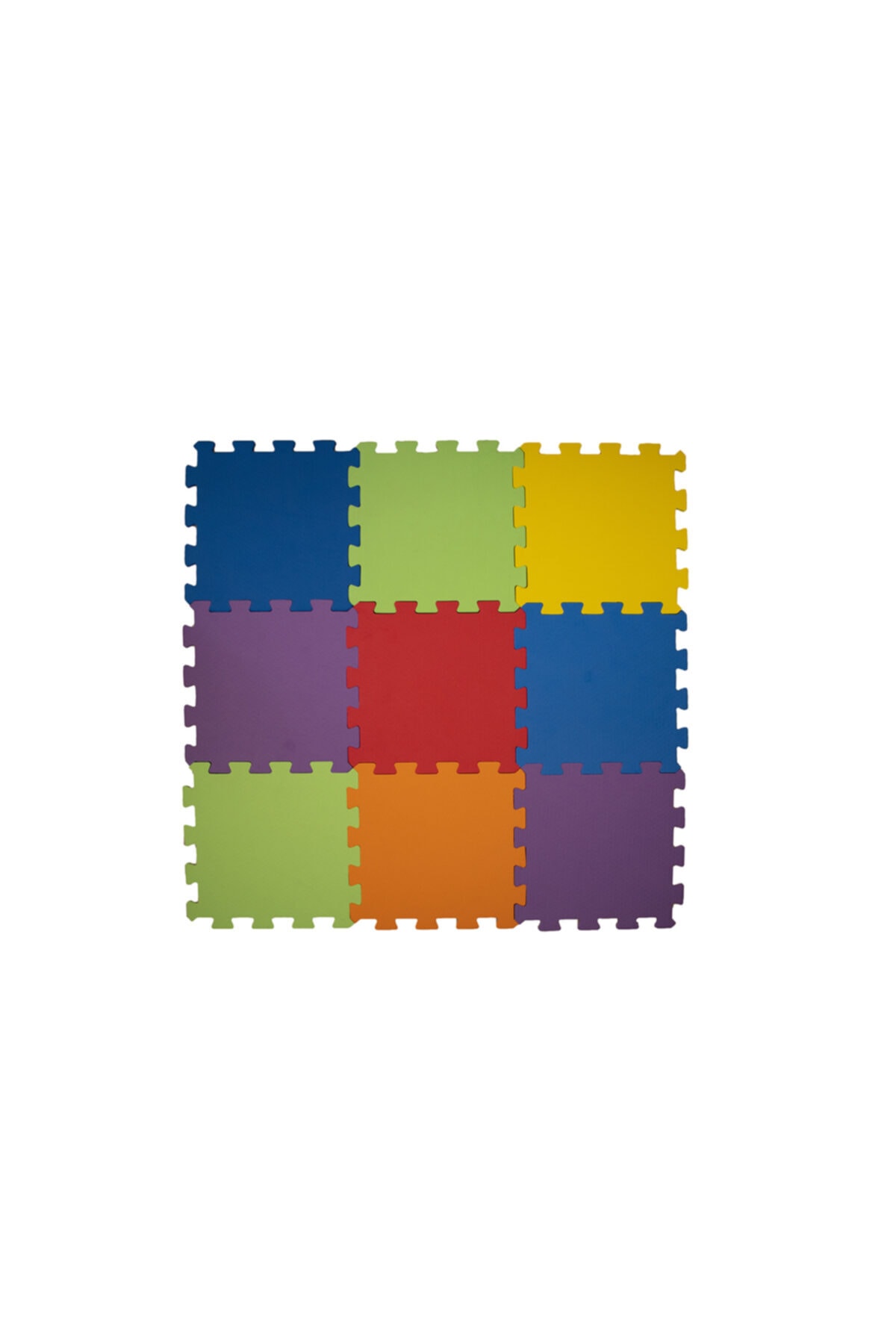 Bermody Renkli Desensiz Evamat Puzzle Yer Karosu & Oyuncak