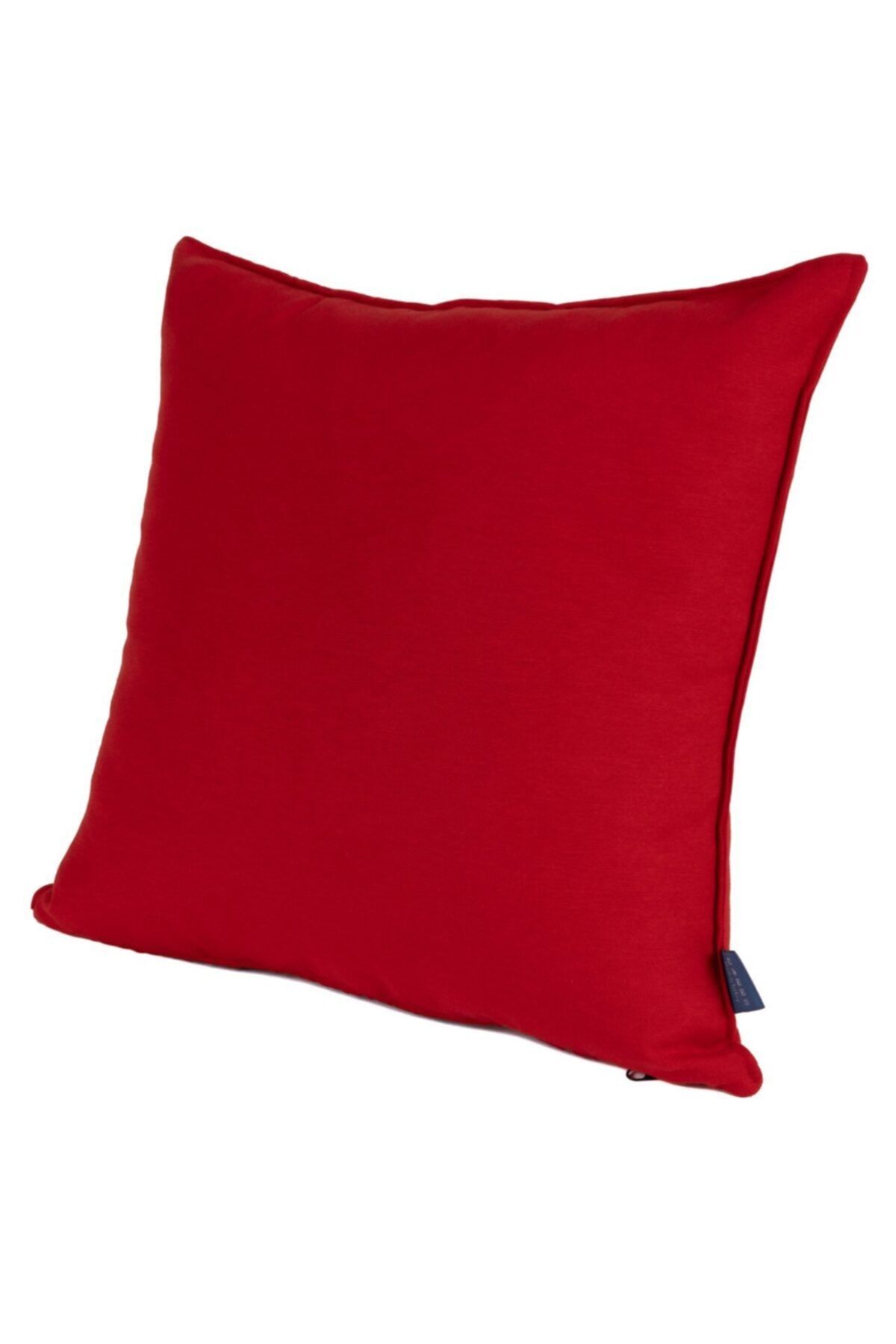 Olnira Capra Panama Keteni Fermuarlı Kenar Dikişli Kırlent Kılıfı 40*40 Cm (18 Renk )