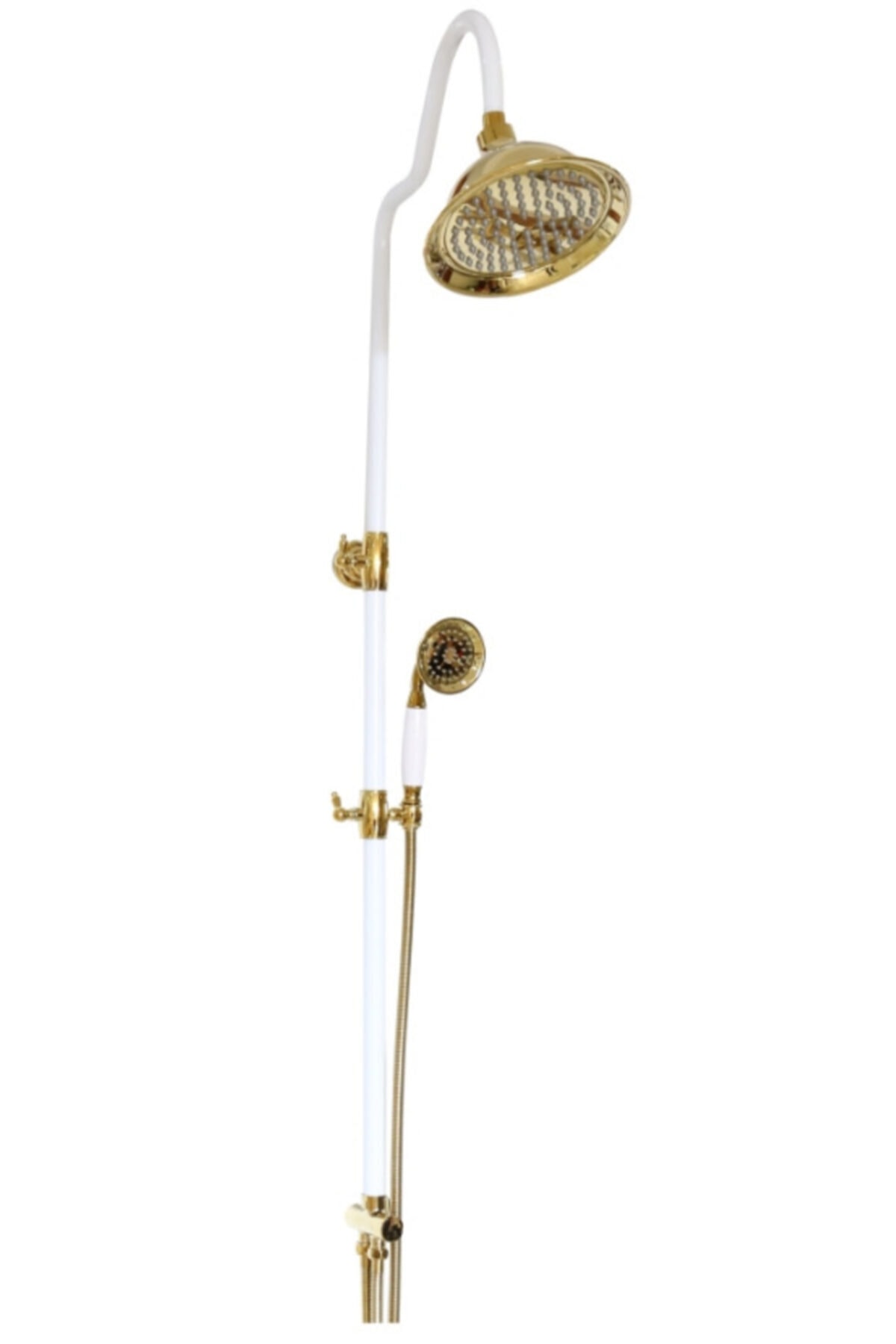 Bariton Duş Sistemi Yağmurluk Gold (altın) Lüks Yağmur Duş Sistemi