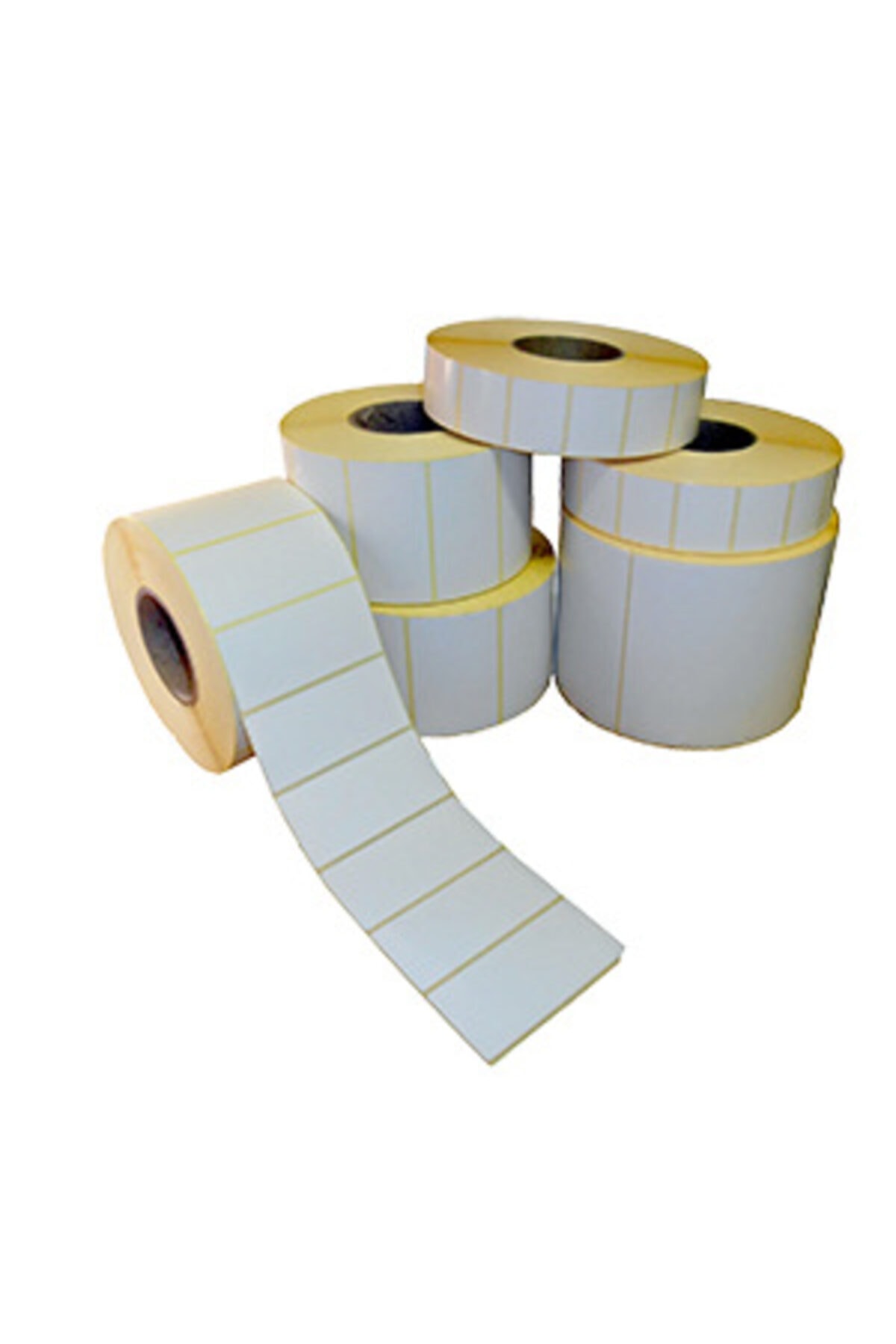 mtbarkod Zebra & Argox - 100mm X 120mm Kuşe Etiket, 250'lik 10-rulo