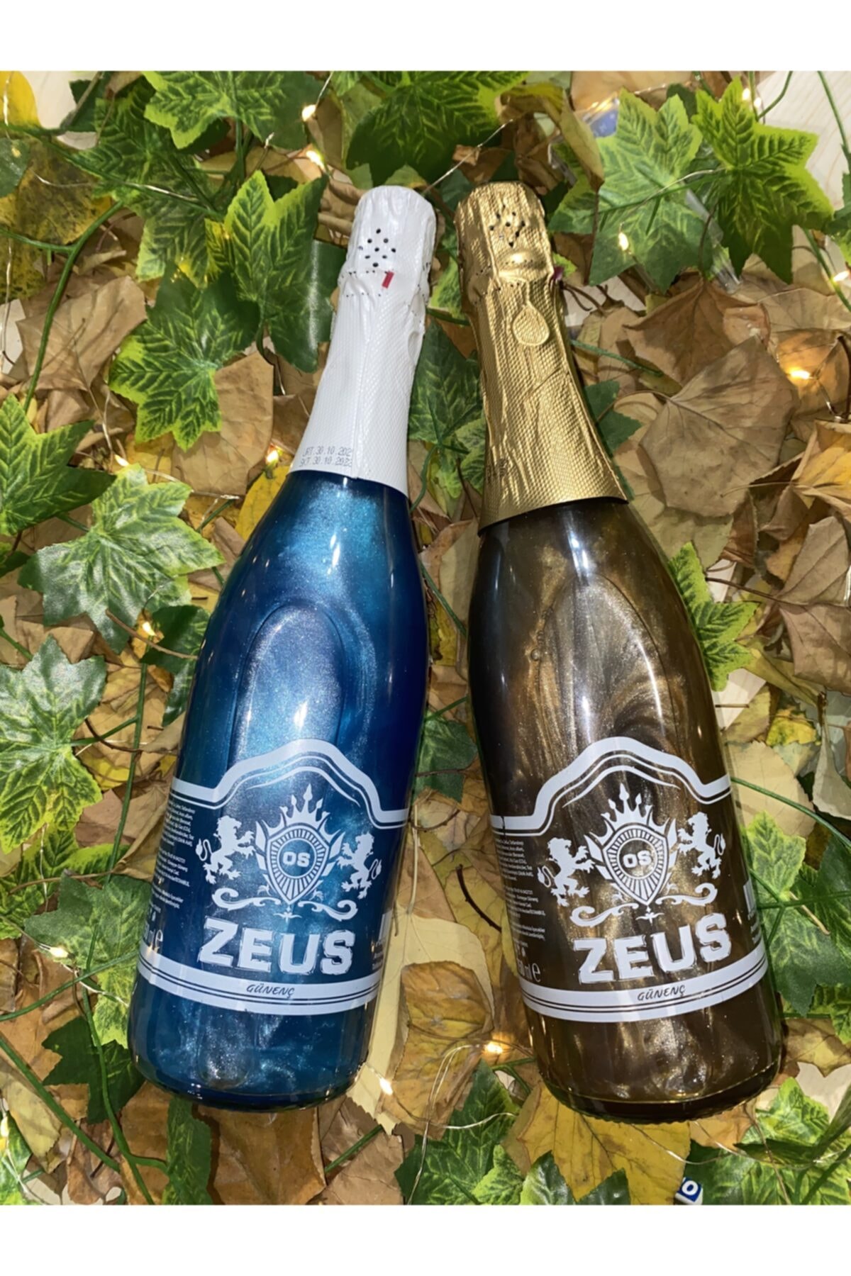zeus meşrubat Simli Cappucıno& Çikolata Ve Yabanmersini Aromalı Gazlı İçecek 2 Adet