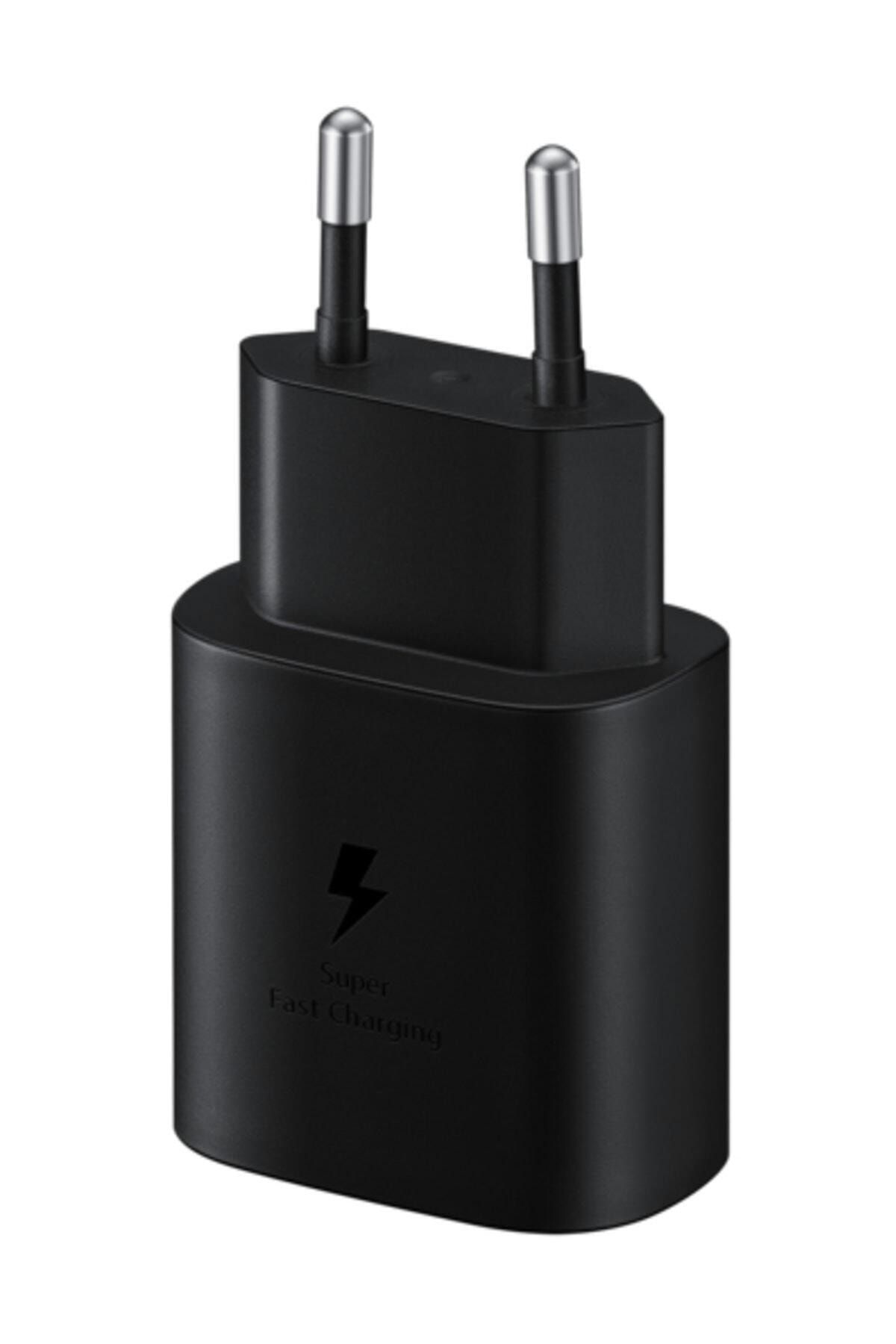 Samsung Orjinal Ta80 Type-c 25w Uyumlu Siyah Hızlı Şarj Aleti Ep-ta80