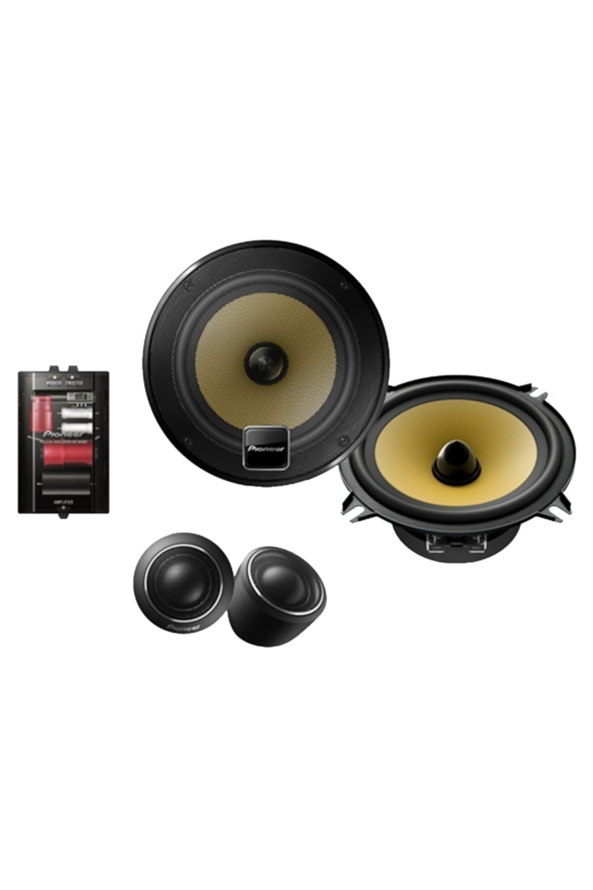 Pioneer Ts-d1330c 13 Cm 180 Watt Oto Hoparlör 2 Yollu Mid Takımı