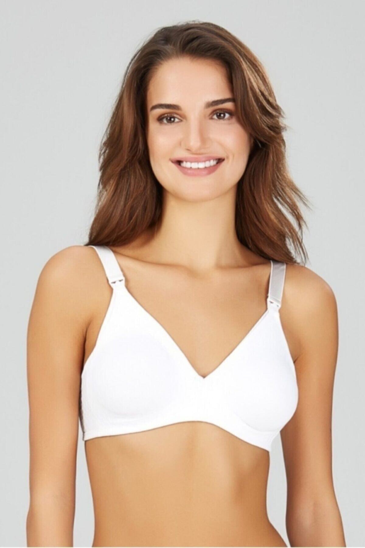 Kom Emzirme Sütyeni Beyaz