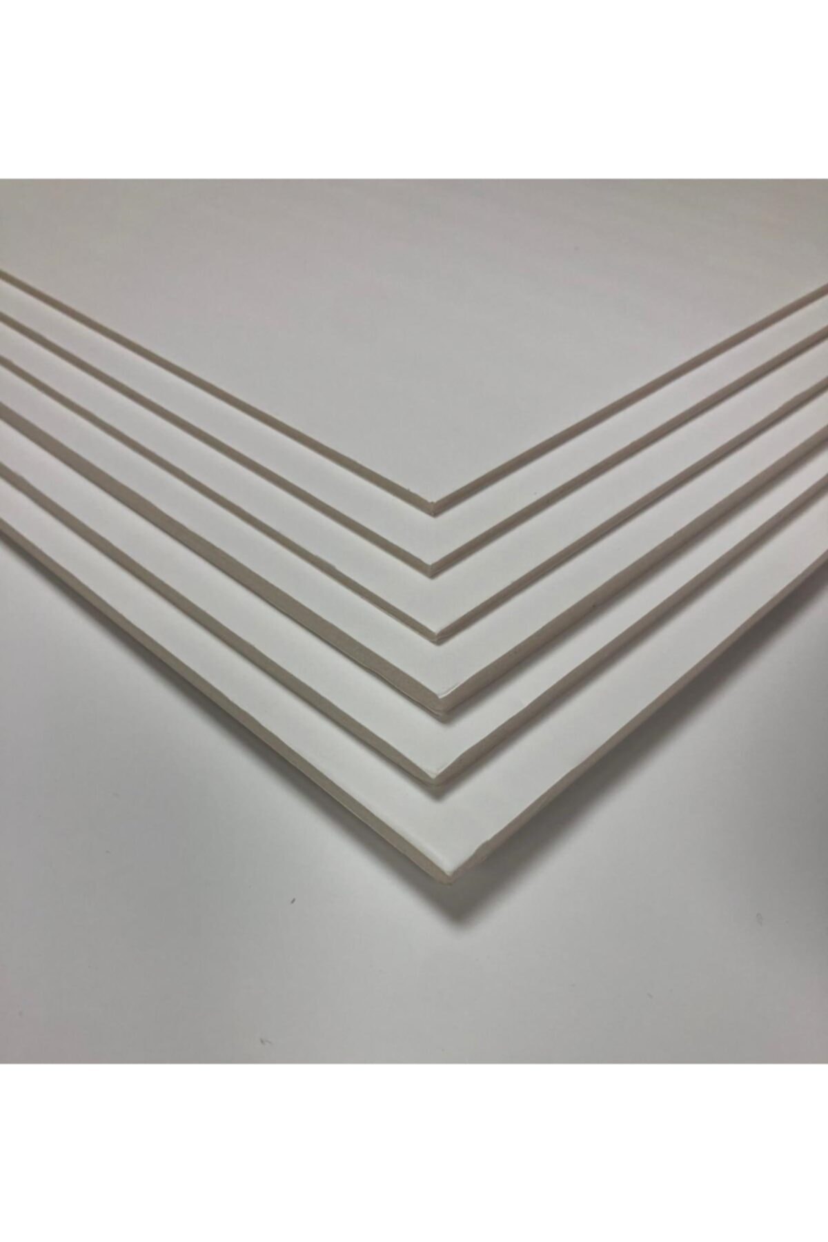 İzmit Hobi Dünyası Fotoblok (straforlu Maket Kartonu) Beyaz 2mm 50x70cm 5'li Paket