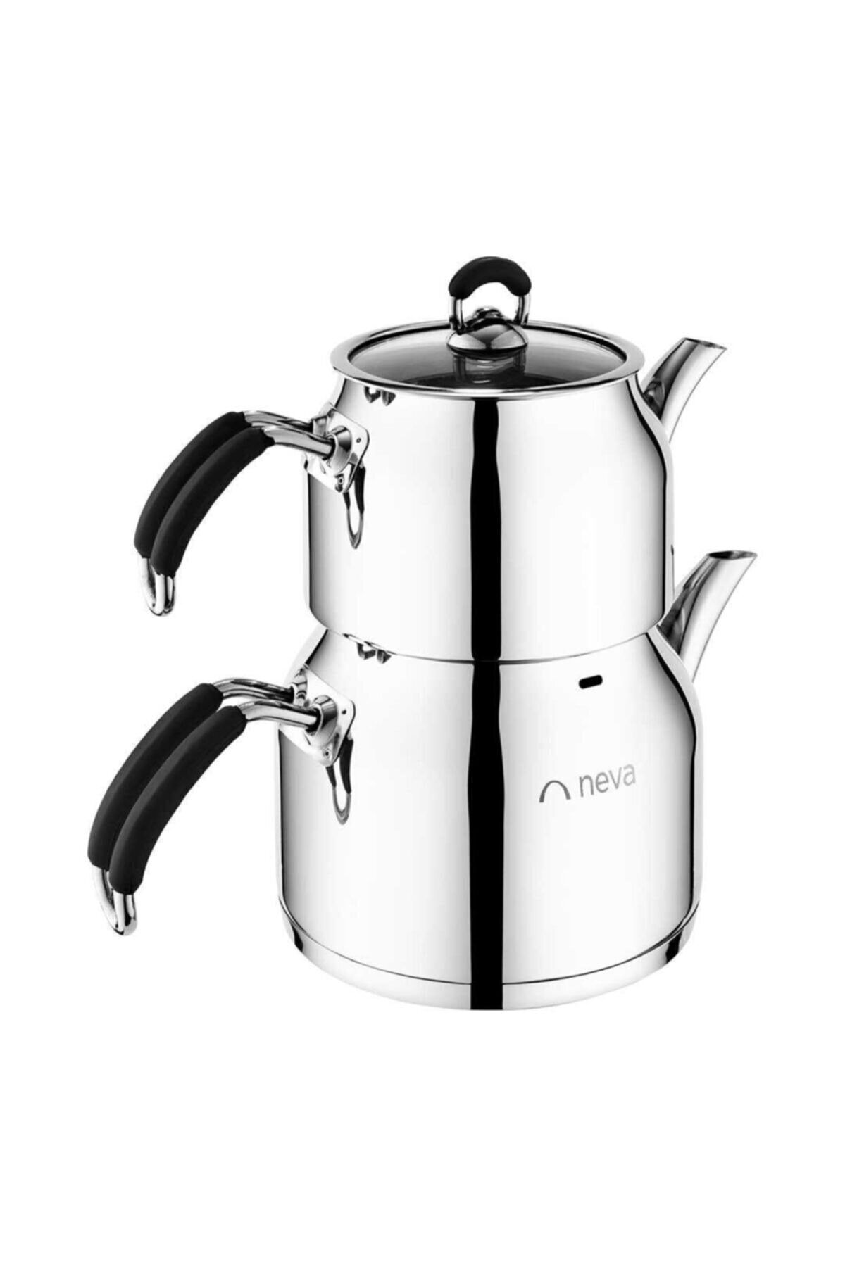 Neva N3104 Hemdem Büyük Boy Çelik Çaydanlık