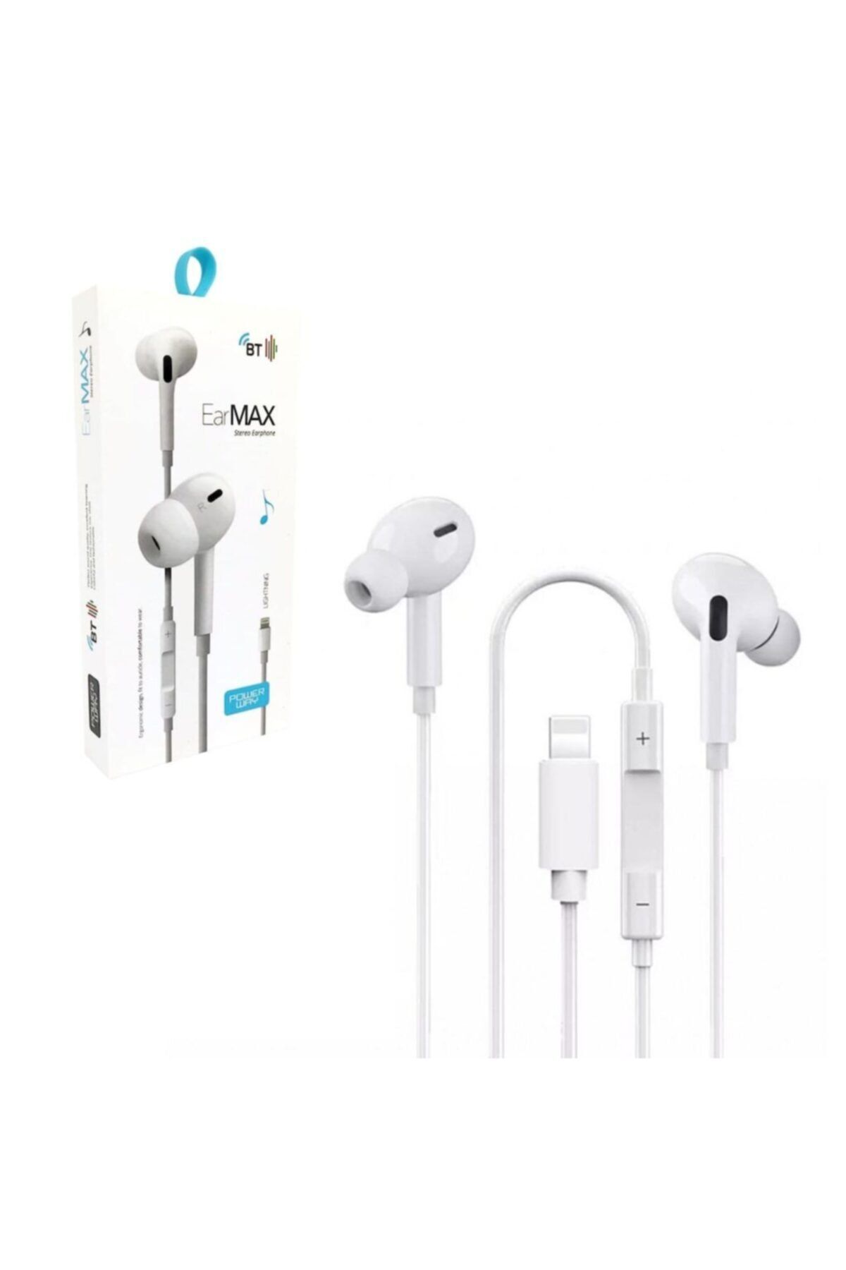 POWERWAY Iphone Kulaklık Yüksek Ses Kalitesi 7 Plus-8 Plus-x-xs-xr-11-11pro Max-12 Pro -13 Pro Max