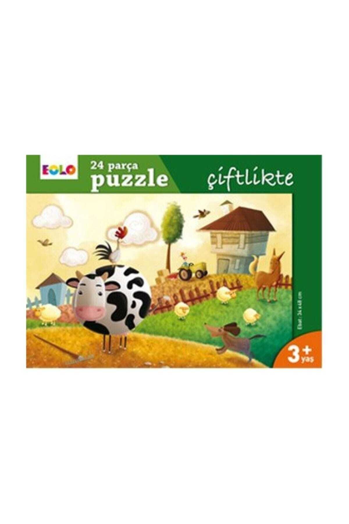 Eolo Çiftlikte 24 Parça Puzzle Çiftlikte