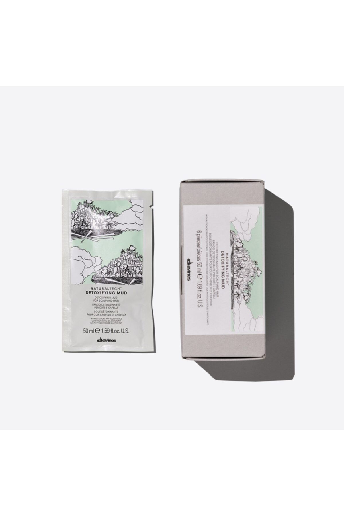 Davines Detoxifying Detok Etkili Kil Maskesi 6 X 50 ml