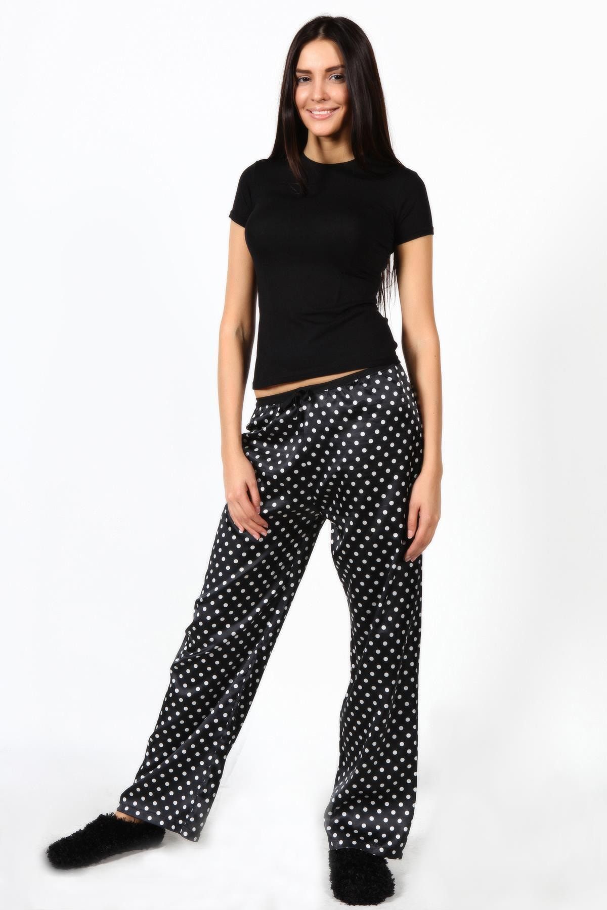 kingspearl Saten Pijama Altı