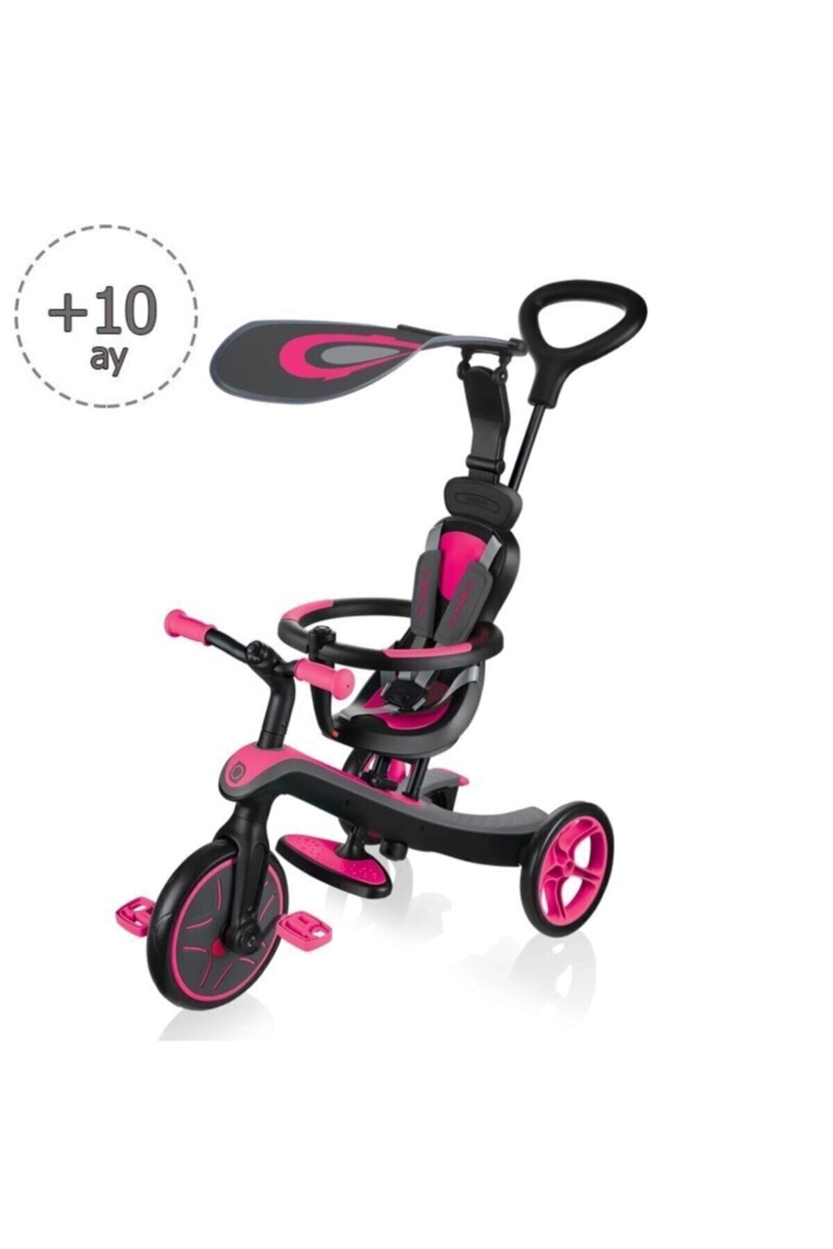 Globber Bisiklet Explorer 4ın1 Pembe