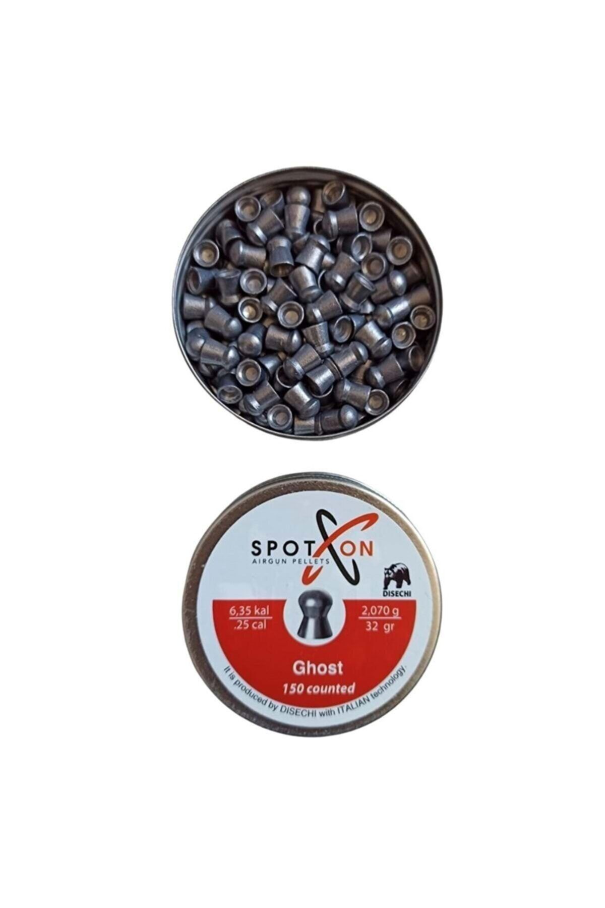 Spoton Ghost 6.35mm Saçma Pellet (32 Graın - 150 Adet)