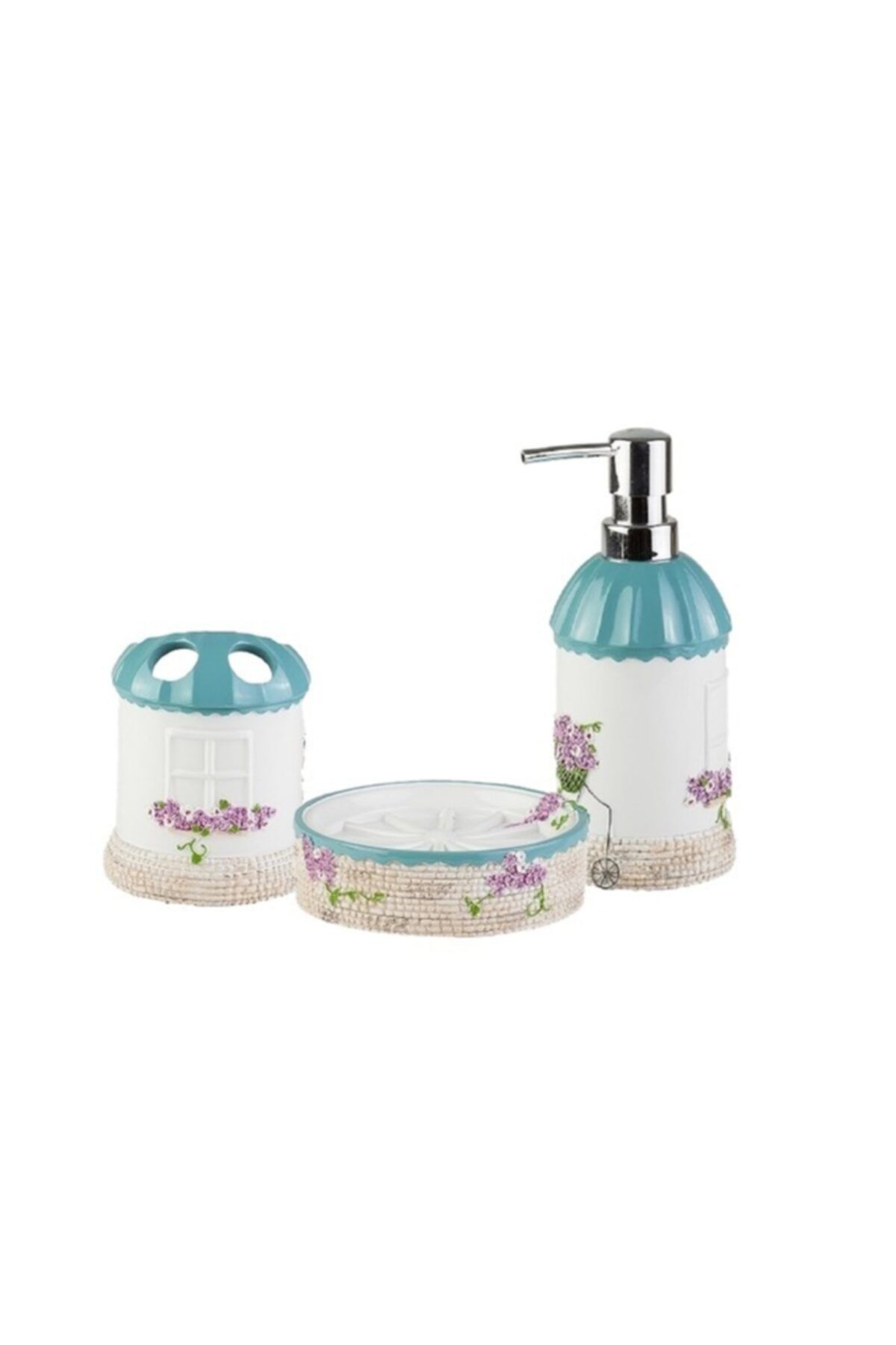 Nova Bodrum Banyo Seti 3 Parça Banyo Takımı