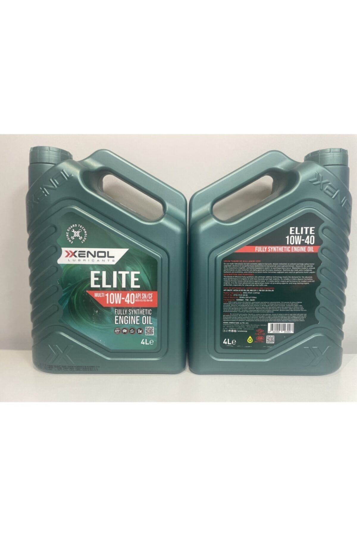 XENOL Elite Multi 10w-40 Full Sentetik Motor Yağı 4 Litre (üretim Yılı: 2021)