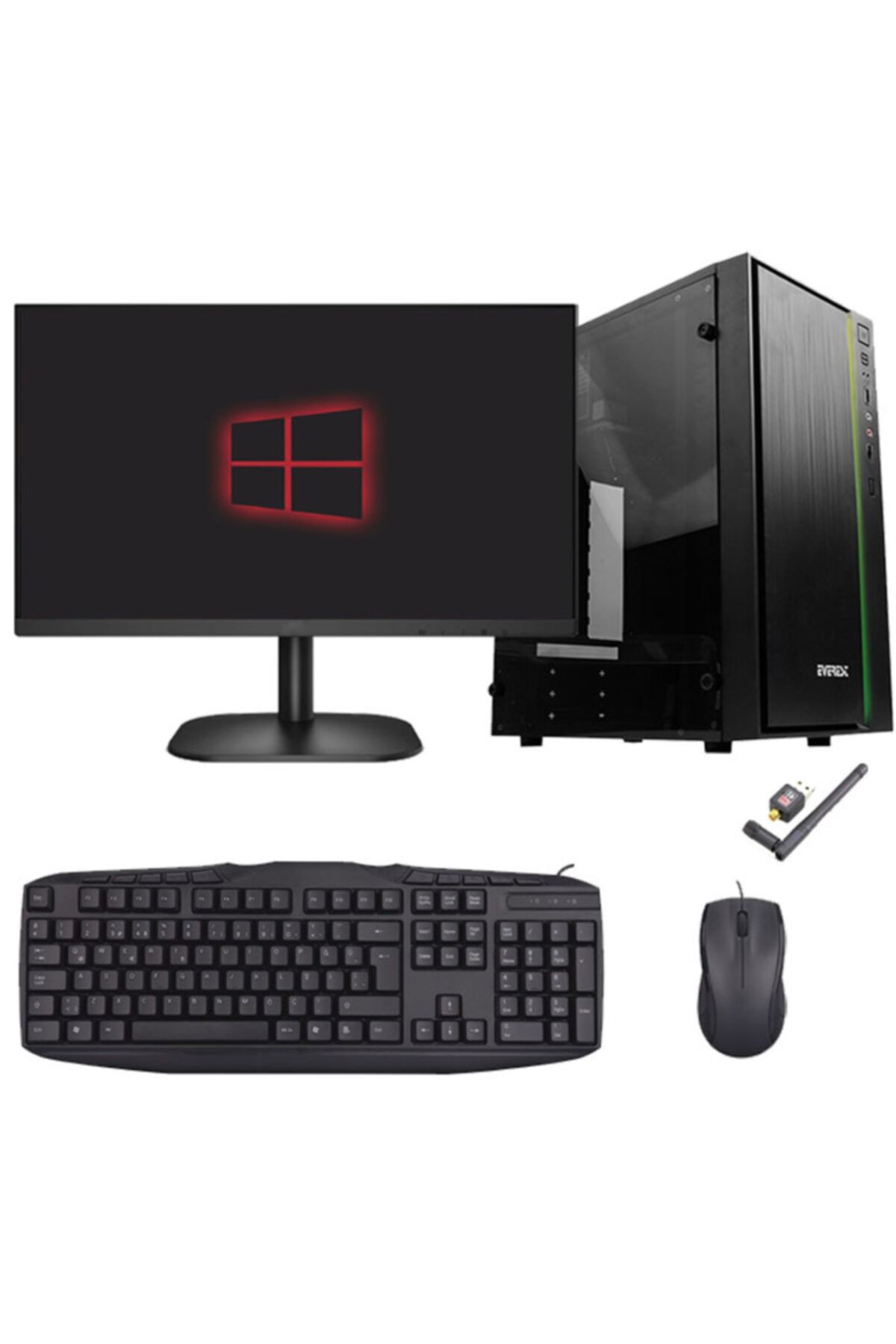 Aizen X07 I7-860 3,46hz 8gb 120gb Ssd 500gb Hdd 2gb 21.5”