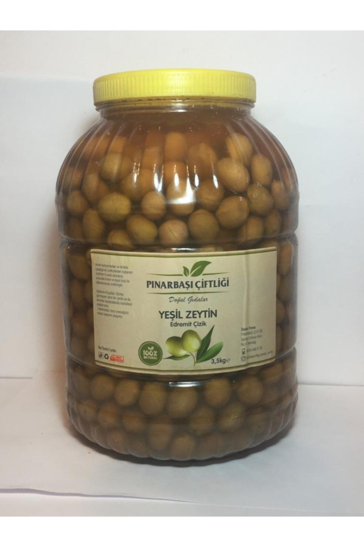 Pınarbaşı Yeşil Zeytin Edremit Çizik