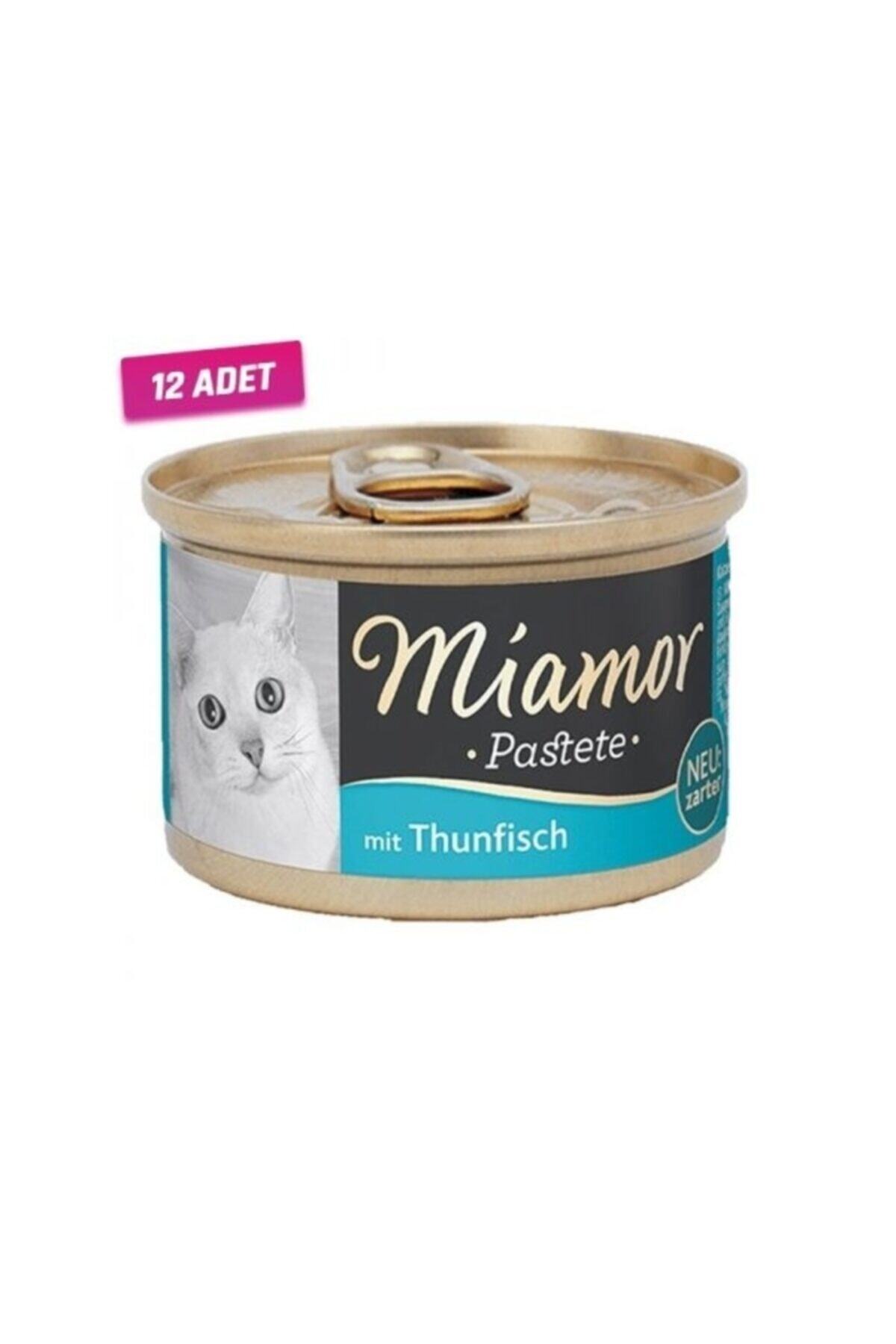 Miamor 12 Adet - Pastete Ton Balıklı Tahılsız Kedi Konservesi 85 Gr