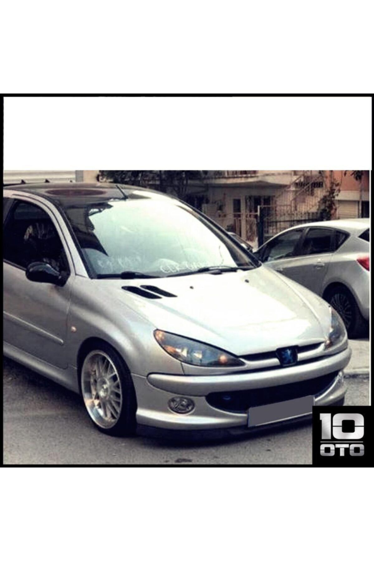 10oto Peugeot 206 Lip Üniversal 2 Parça Astra H Tipi Kırılmaz Tampon Eki